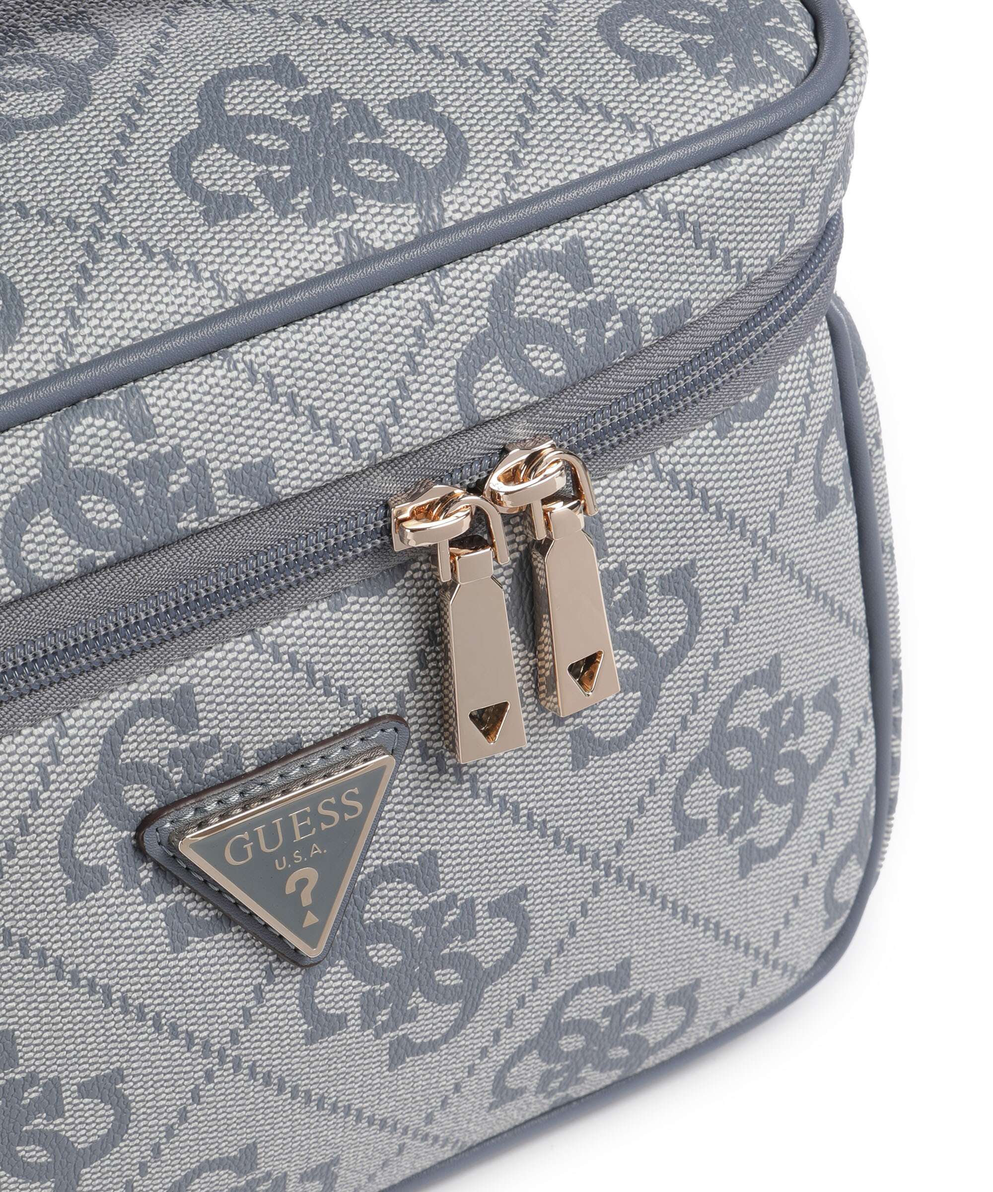 Guess Berta 4G Logo Toiletry bag slate grey - Image 3