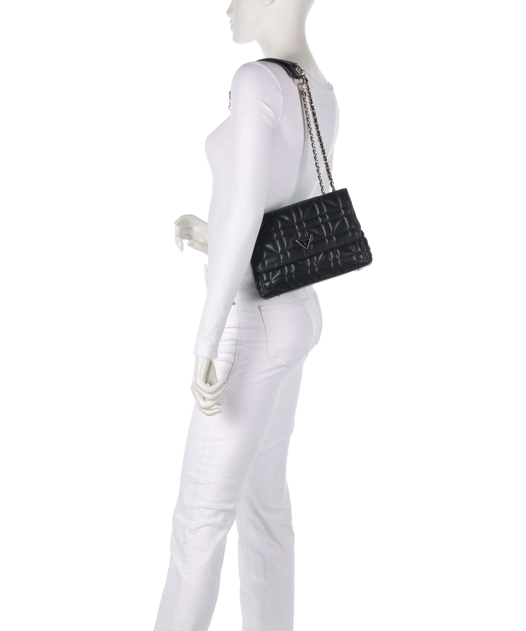 Guess Edita Shoulder bag black - Image 3