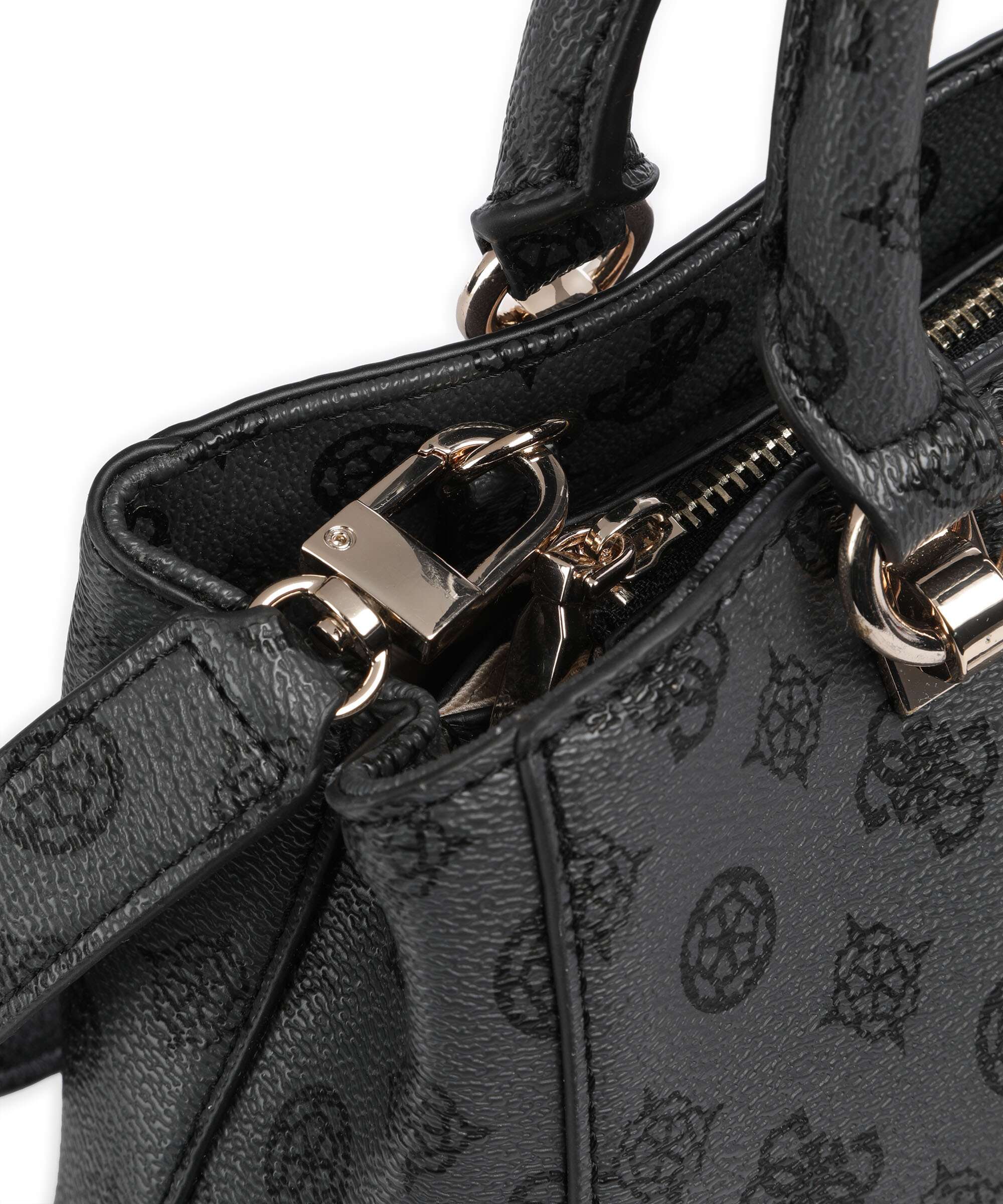 Guess Evelune Handbag charcoal logo - Image 4