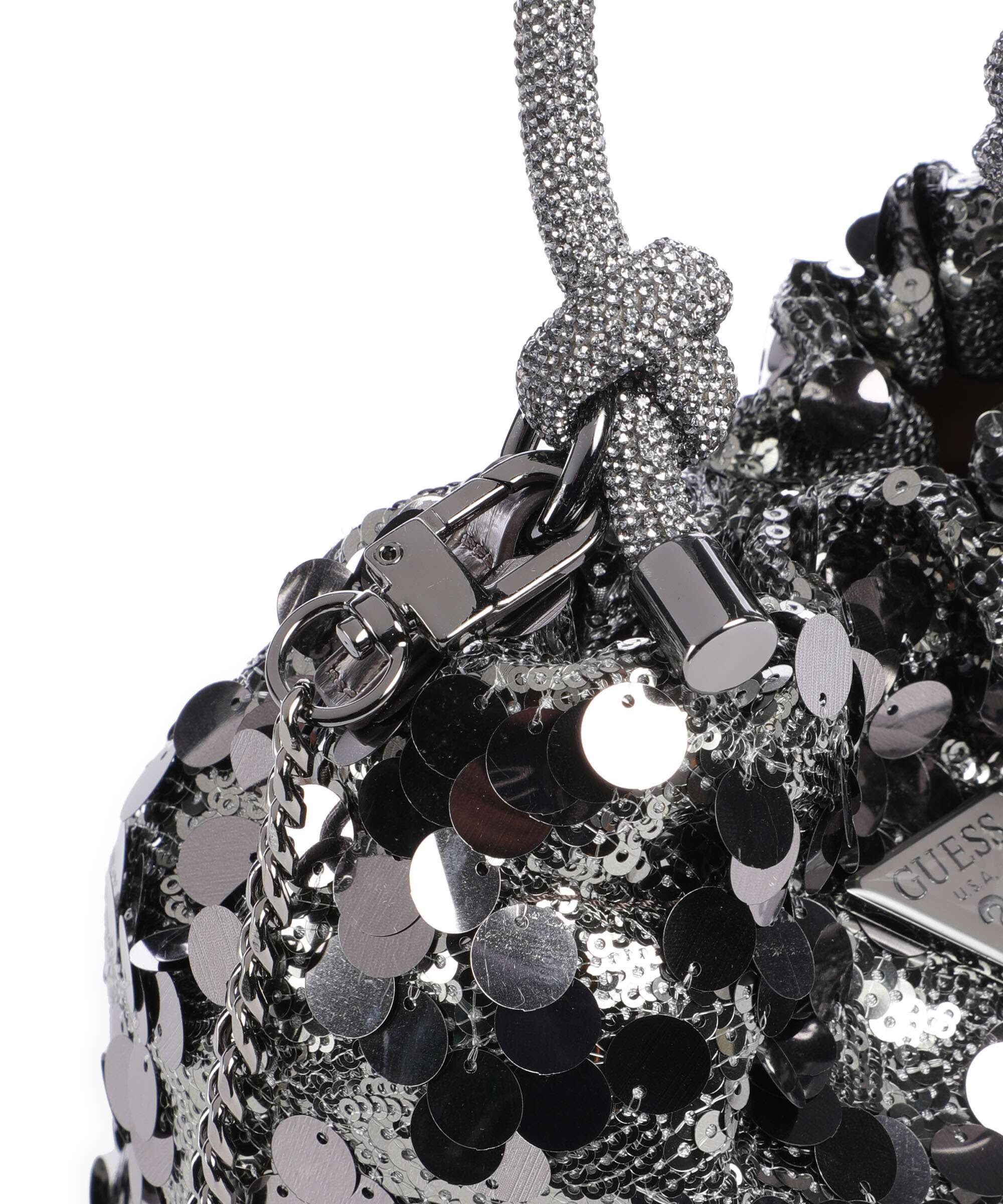 Guess Holiday Bucket bag pewter - Image 5