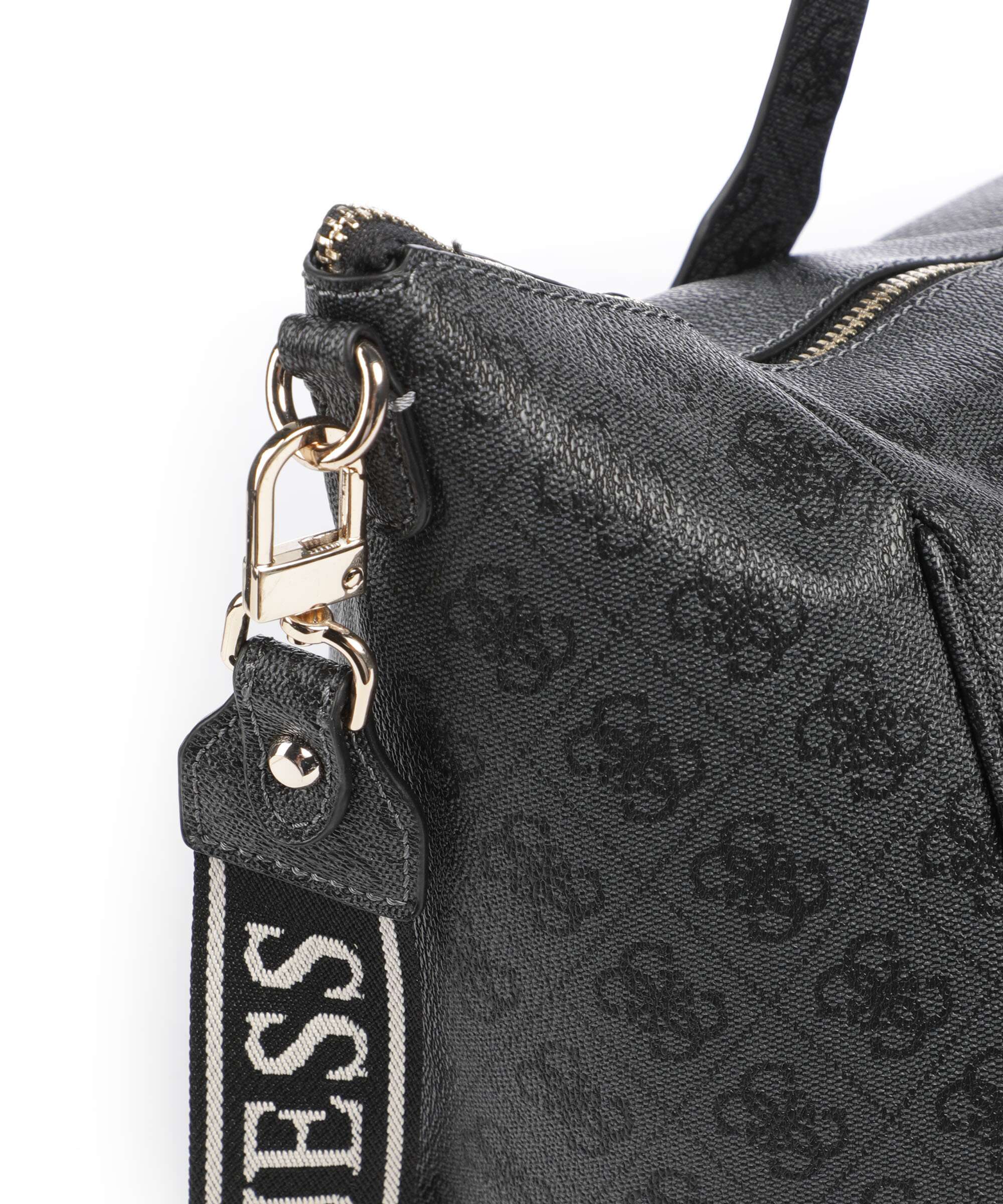 Guess Latona Weekend bag coal logo - Image 3