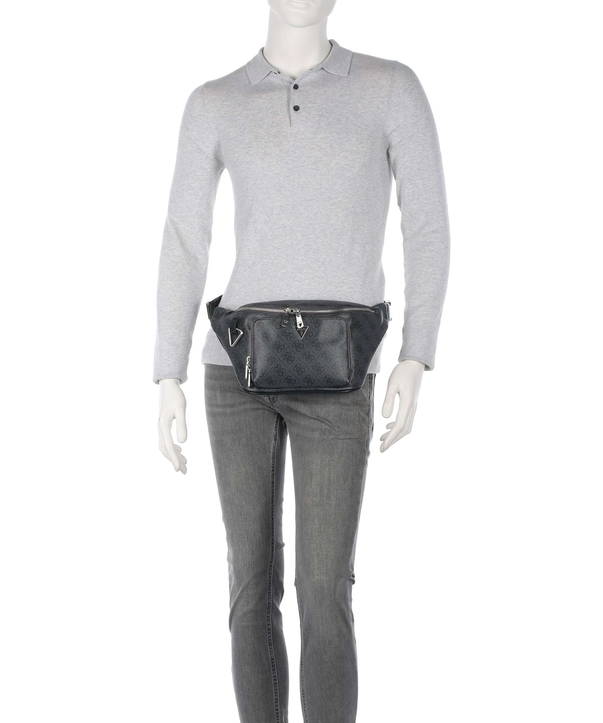 Guess Milano 4G Eco Belt bag black - Image 4