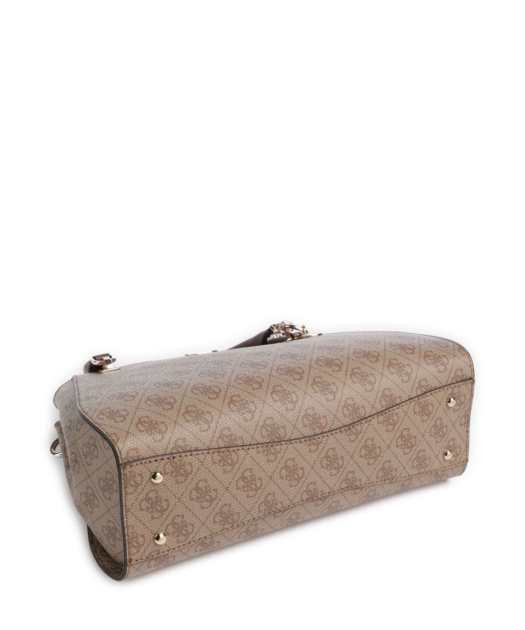 Guess Noelle 4G Logo Handbag latte logo/brown - Image 5