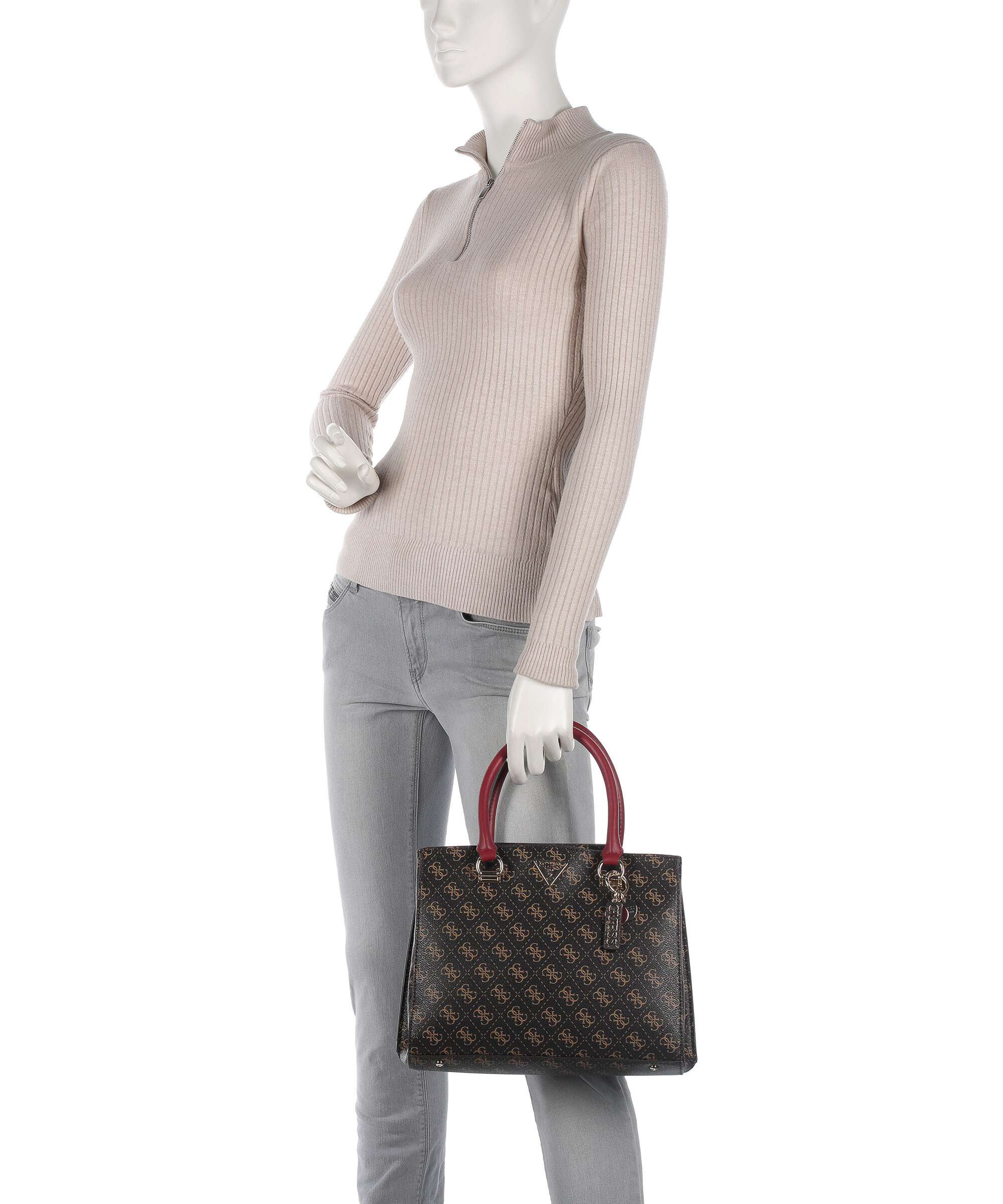 Guess Noelle Handbag brown - Image 3