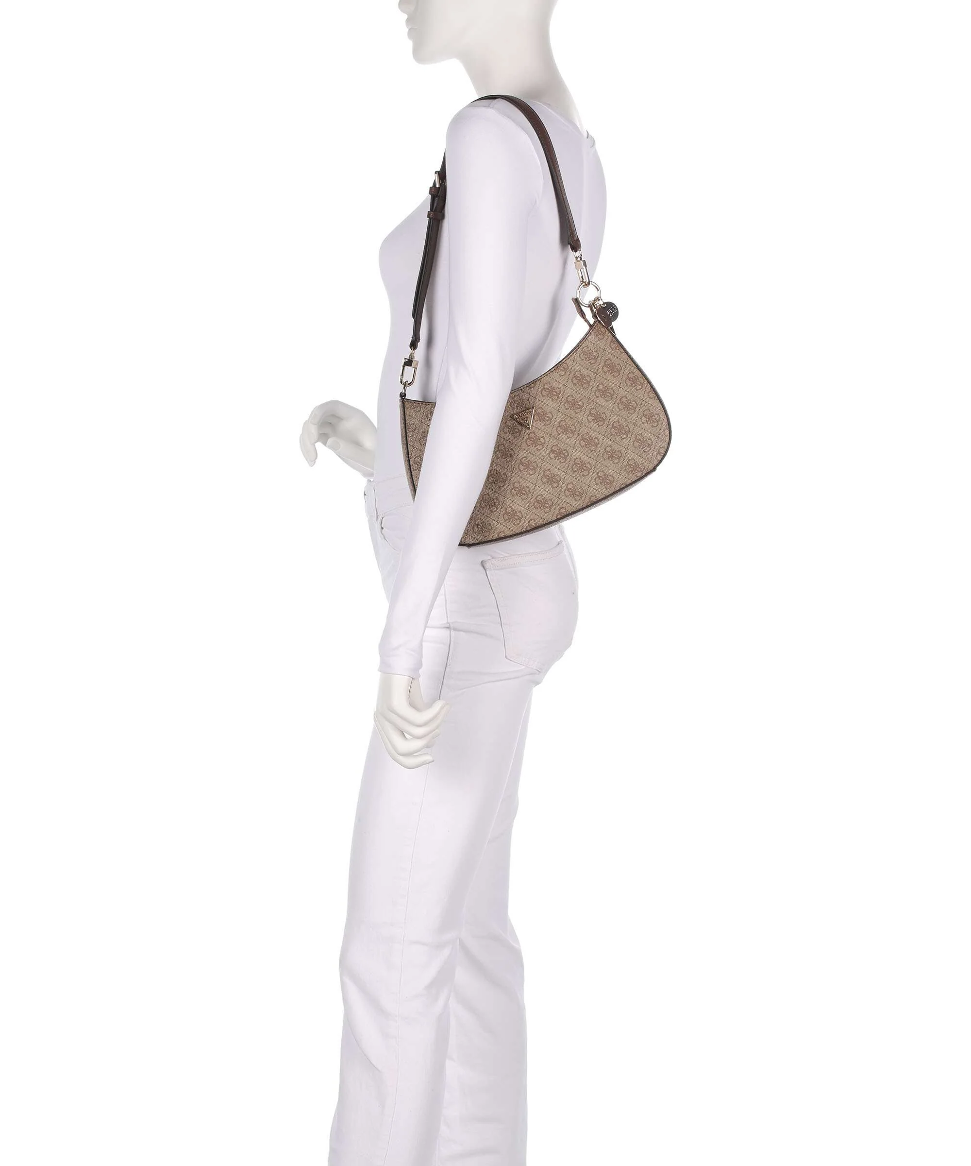 Guess Noelle Shoulder bag latte logo/brown - Image 3