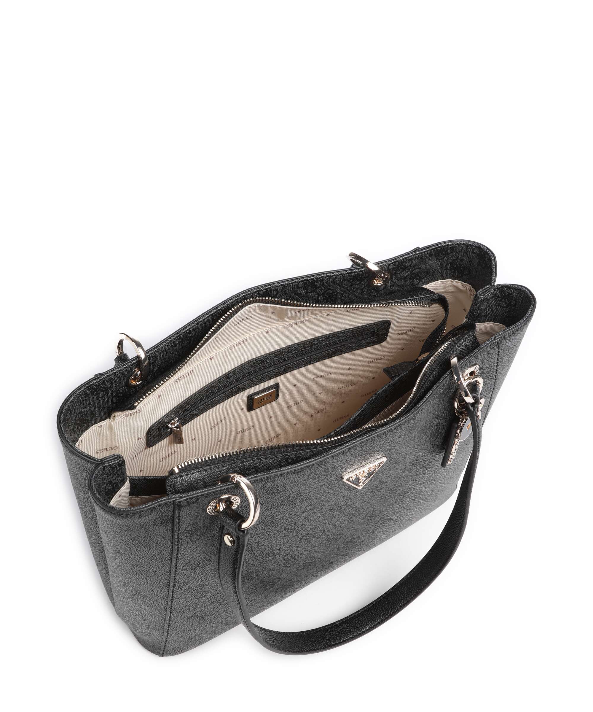Guess Noelle Tote bag coal logo - Image 6