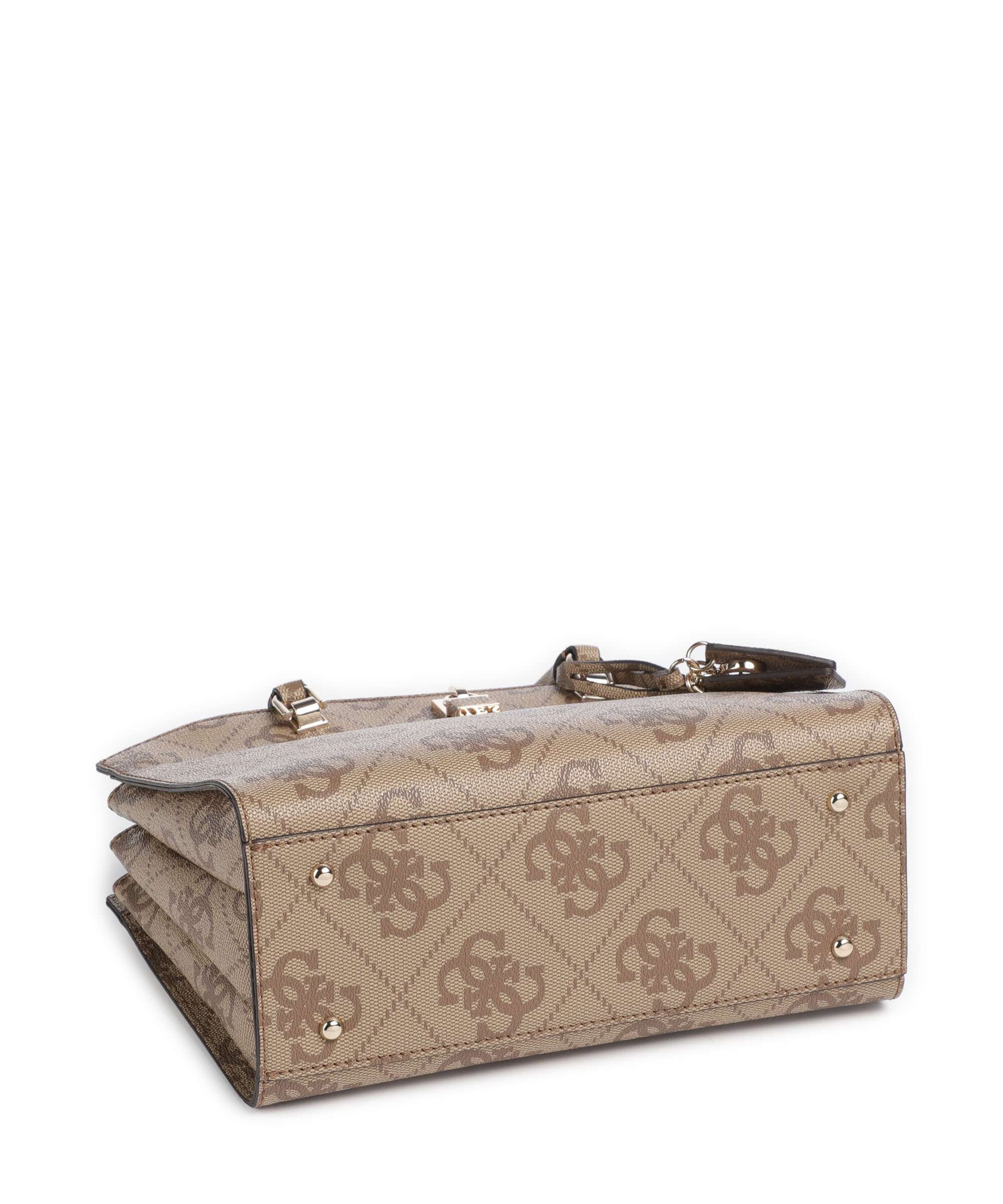 Guess Queensland Big 4G Logo Handbag latte logo - Image 5