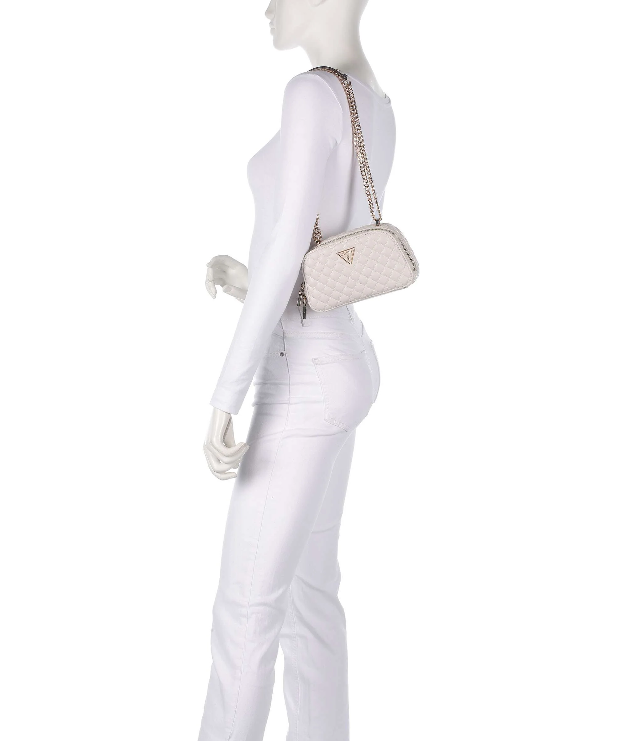 Guess Rianee Eco Shoulder bag stone - Image 3