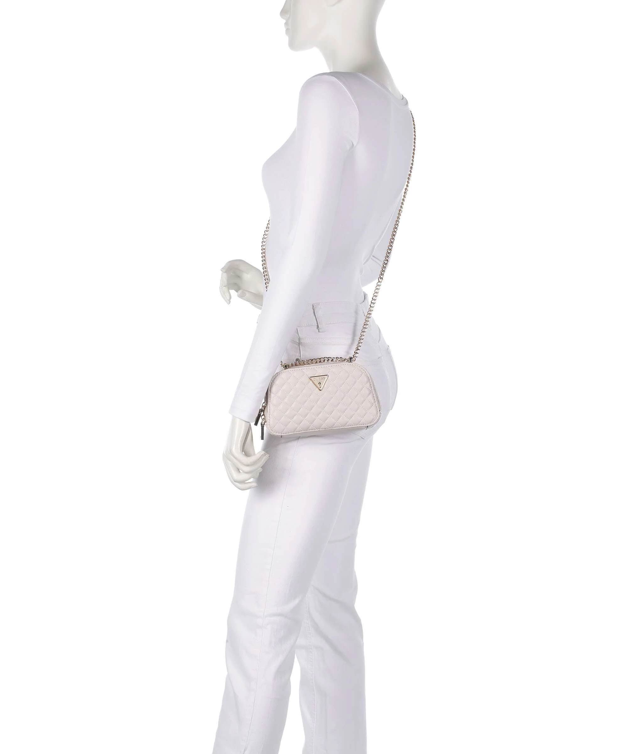 Guess Rianee Eco Shoulder bag stone - Image 4