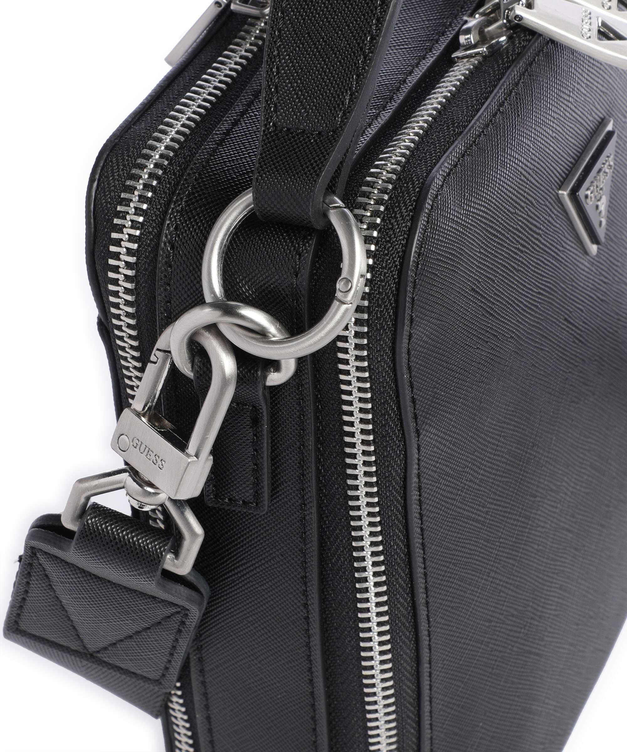 Guess Torino Eco Crossbody bag black - Image 4