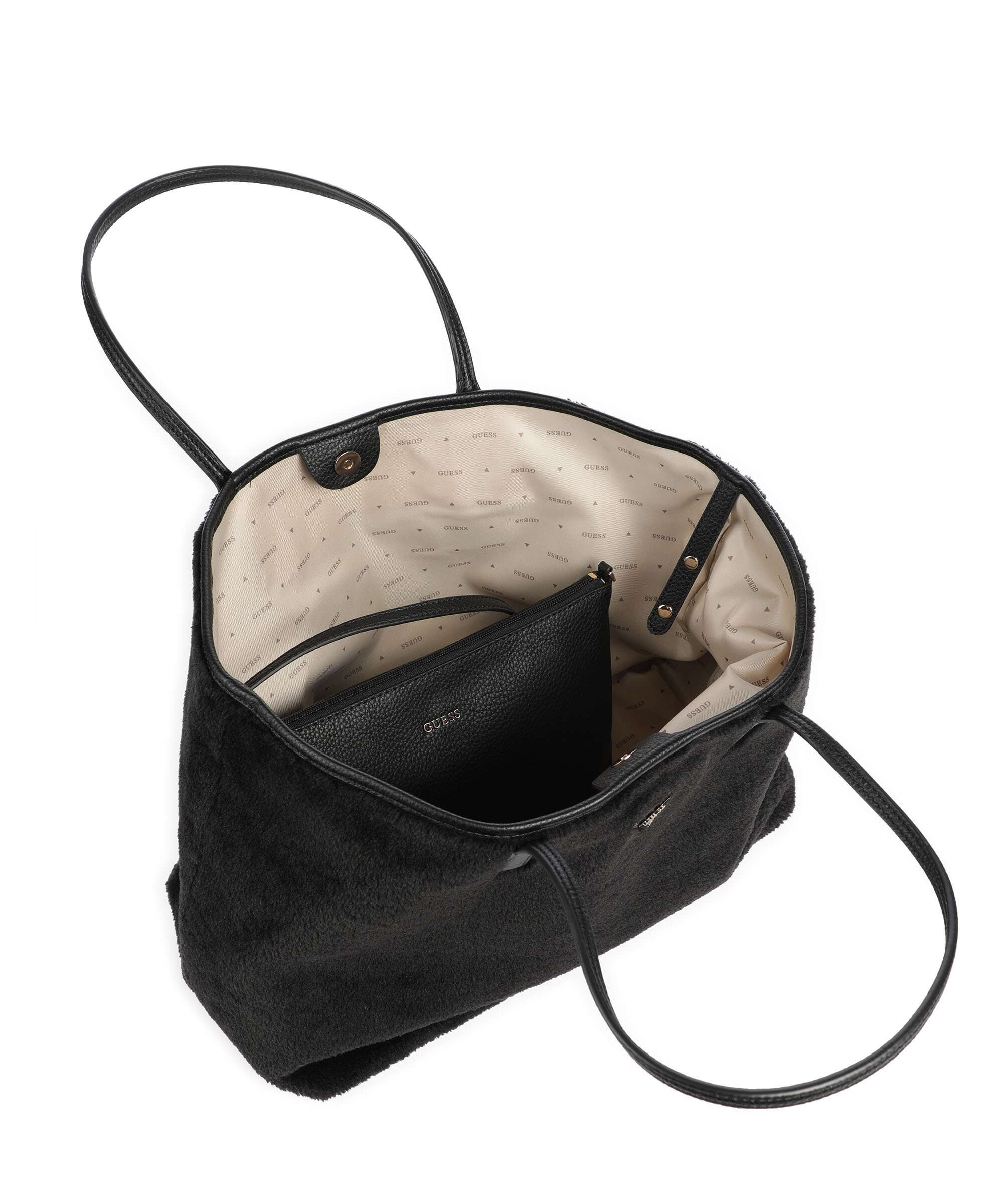 Guess Victtoria Large Tote bag black - Image 6