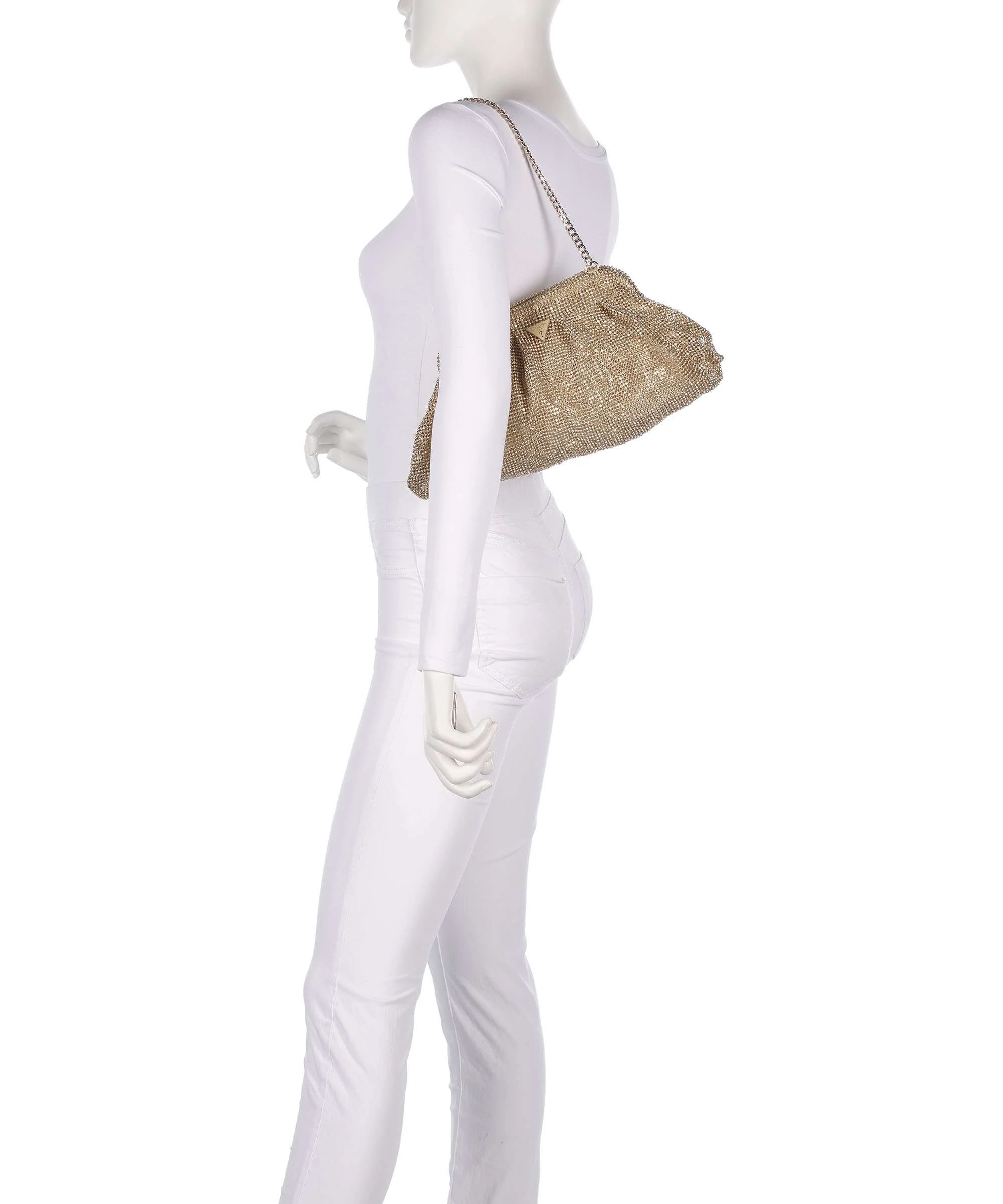 Guess Zalina Shoulder bag gold - Image 3