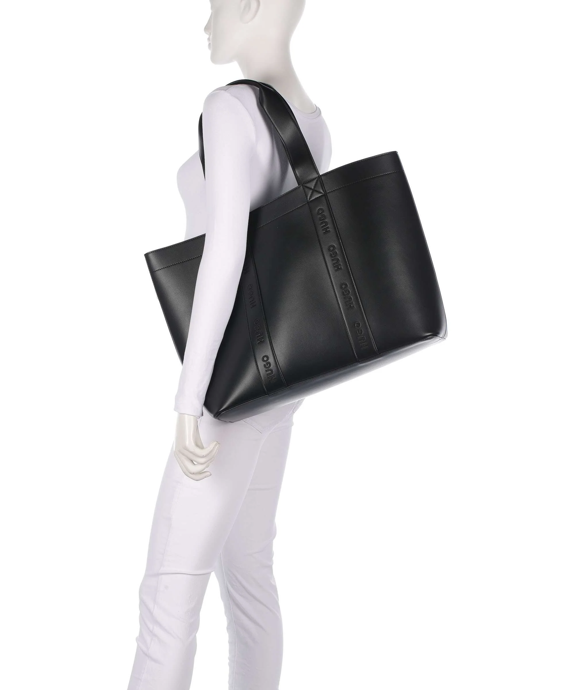 Hugo Becky Tote bag black - Image 3