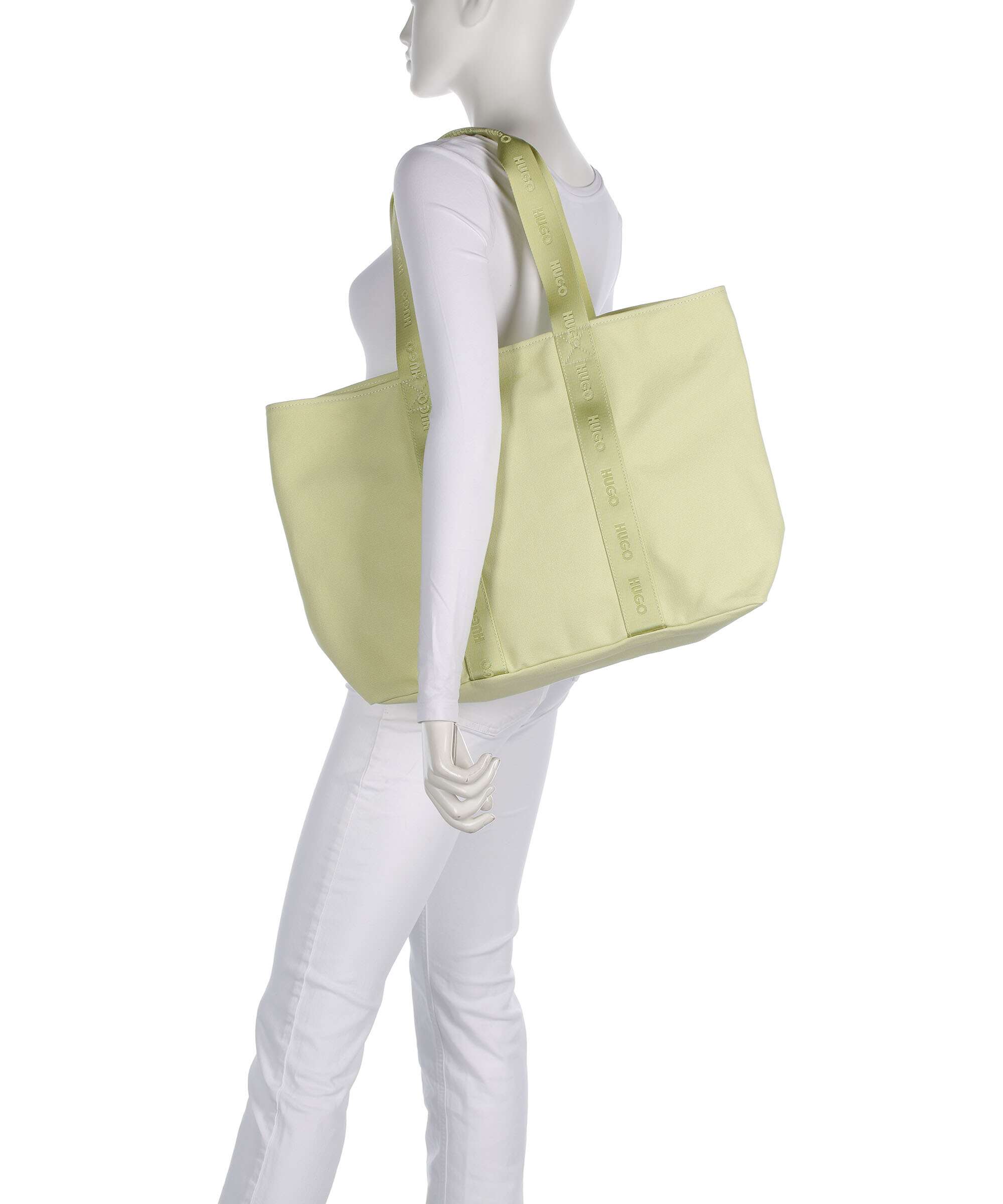Hugo Becky Tote bag lemon yellow - Image 3