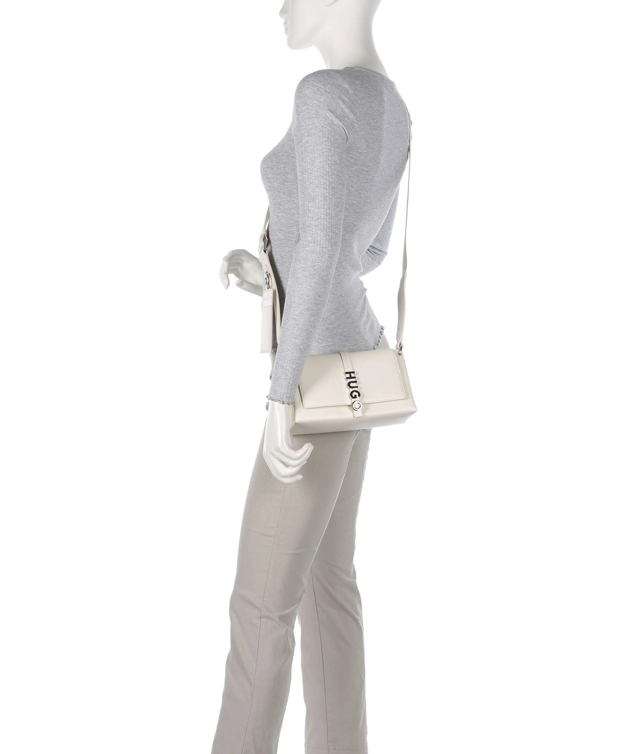 Hugo Mel Crossbody bag open white - Image 3