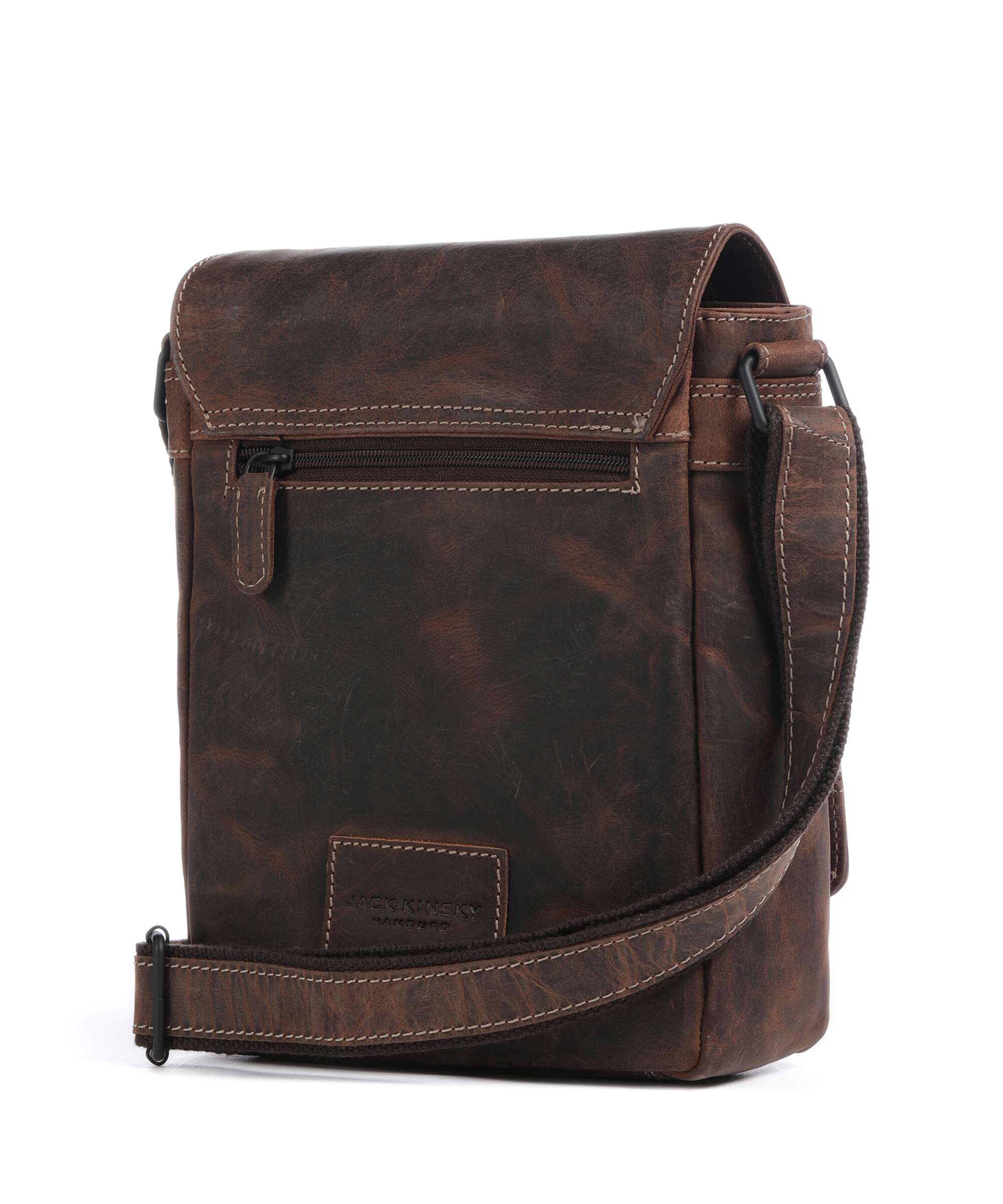 Jack Kinsky Baltimore 3 Crossbody bag mokka - Image 2