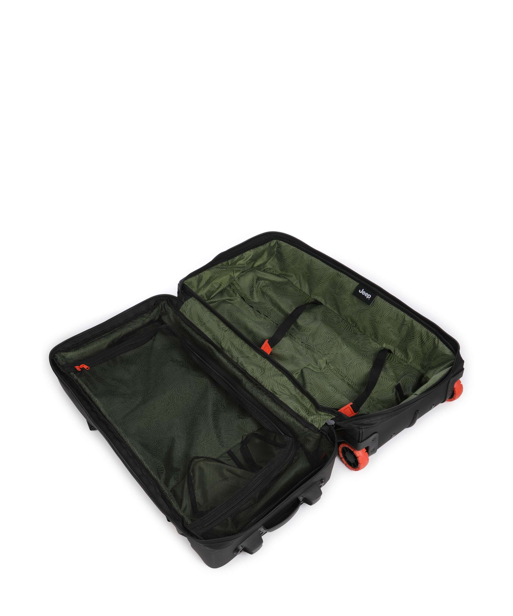 Jeep JS005A 73 Travel bag with wheels black - Image 6