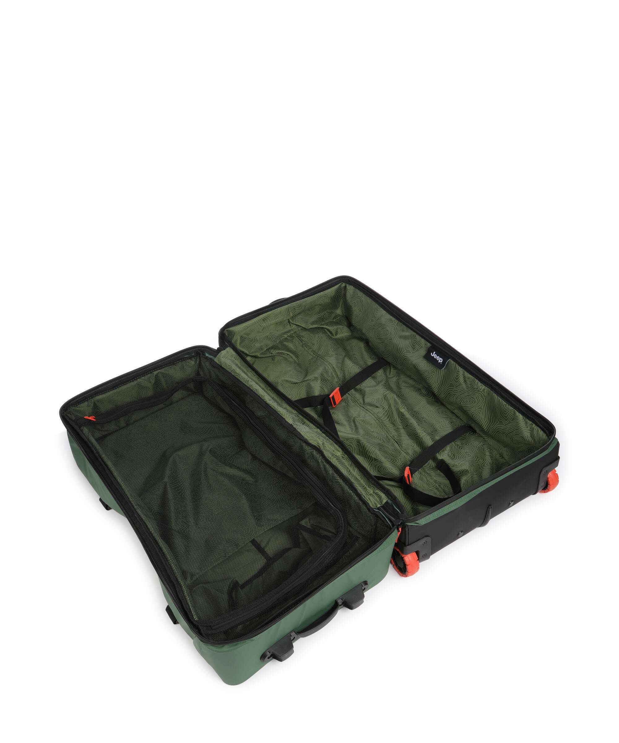 Jeep JS005A 82 Travel bag with wheels green - Image 6