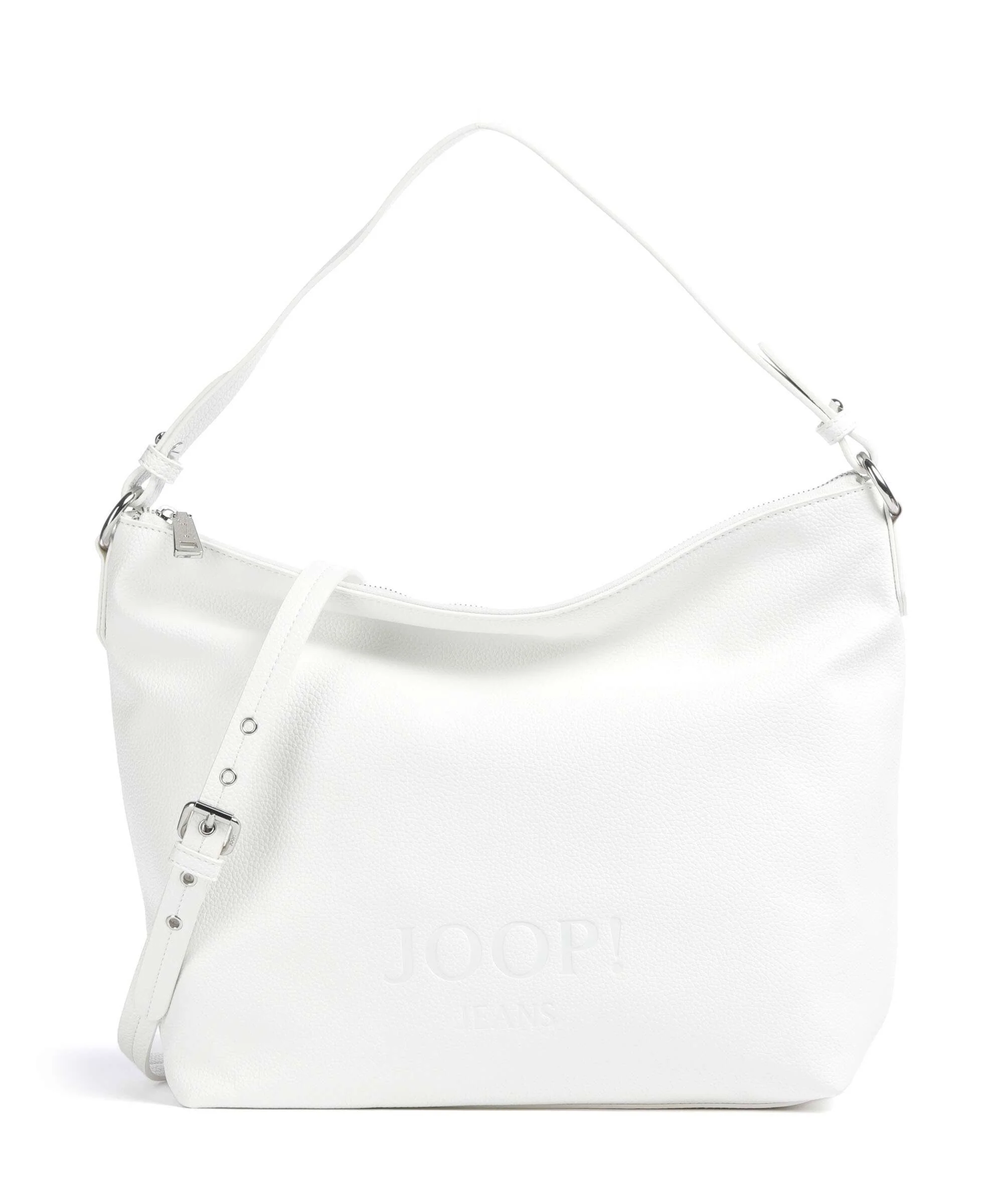 JOOP! Jeans Lettera 1.0 Dalia Hobo bag white