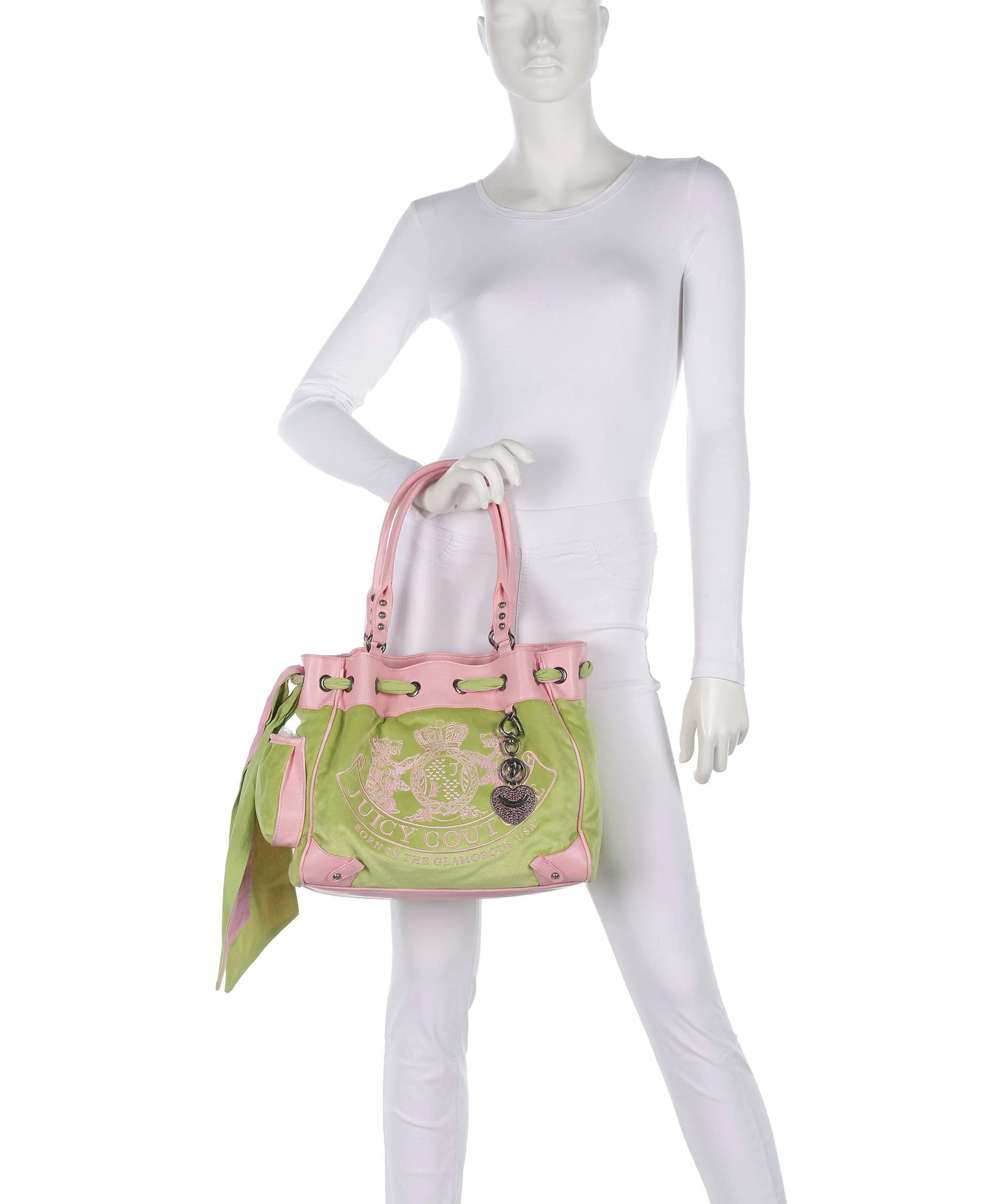 Juicy Couture Daydreamer Classic Crest L Tote bag pistachio green - Image 3