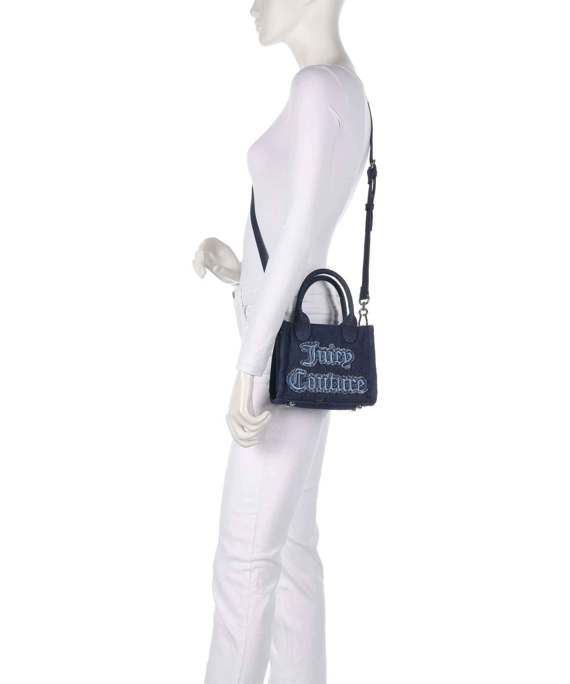 Juicy Couture Iris Distressed S Crossbody bag denim - Image 3
