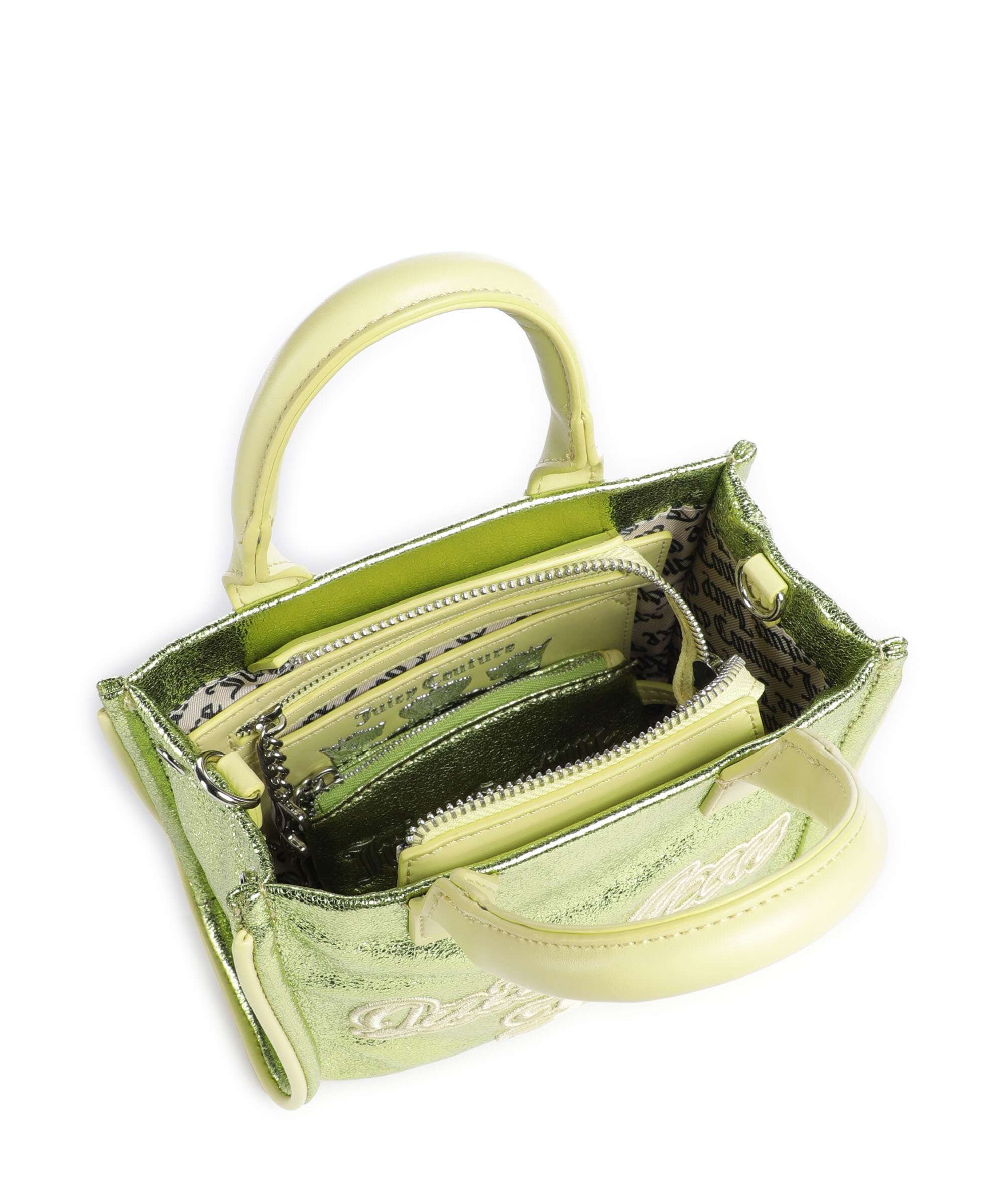 Juicy Couture Iris Metallic S Crossbody bag metallic lime bean - Image 7