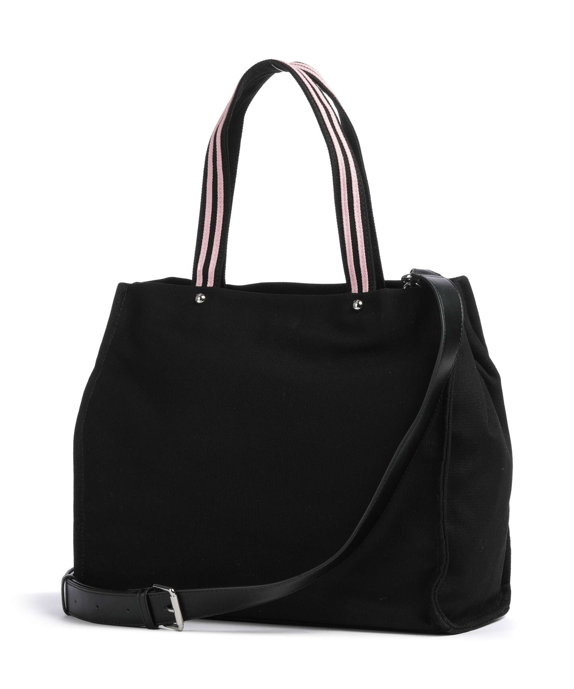 Juicy Couture Iris Patch Canvas L Tote bag black/juicy pink - Image 4