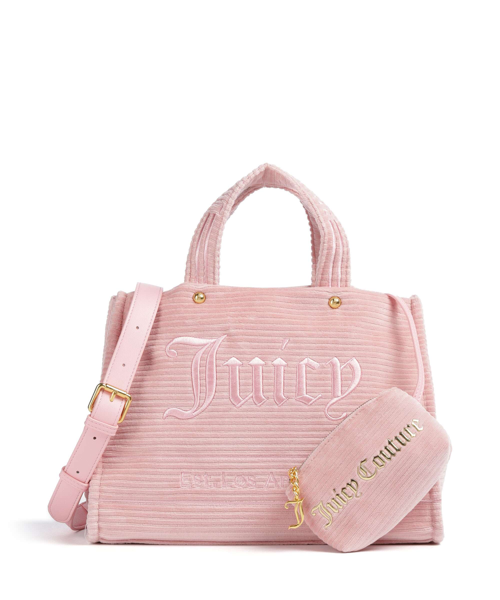 Juicy Couture Iris Velvet M Handbag juicy pink - Image 4