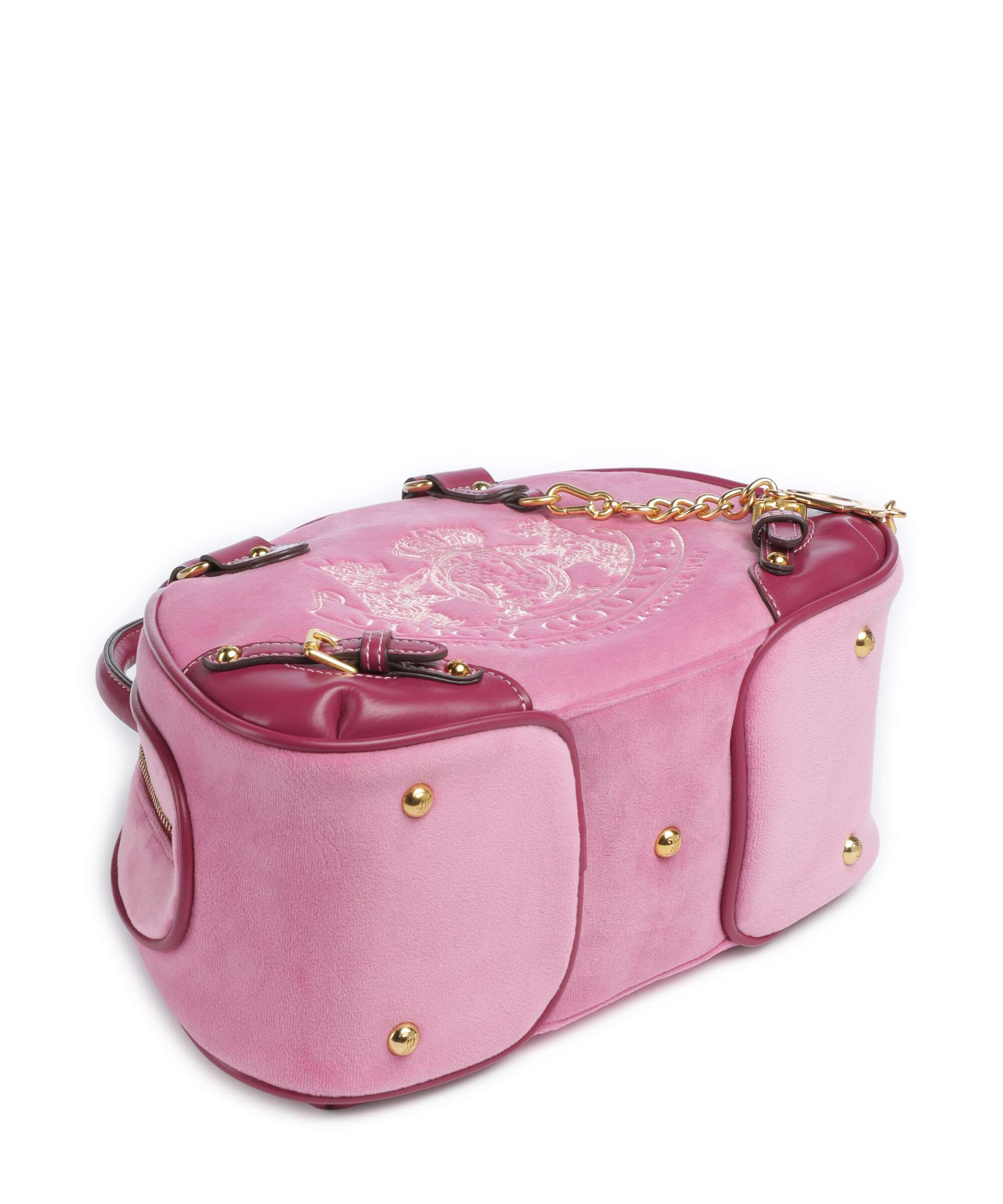 Juicy Couture Twig Narrative Velvet Handbag super pink - Image 5