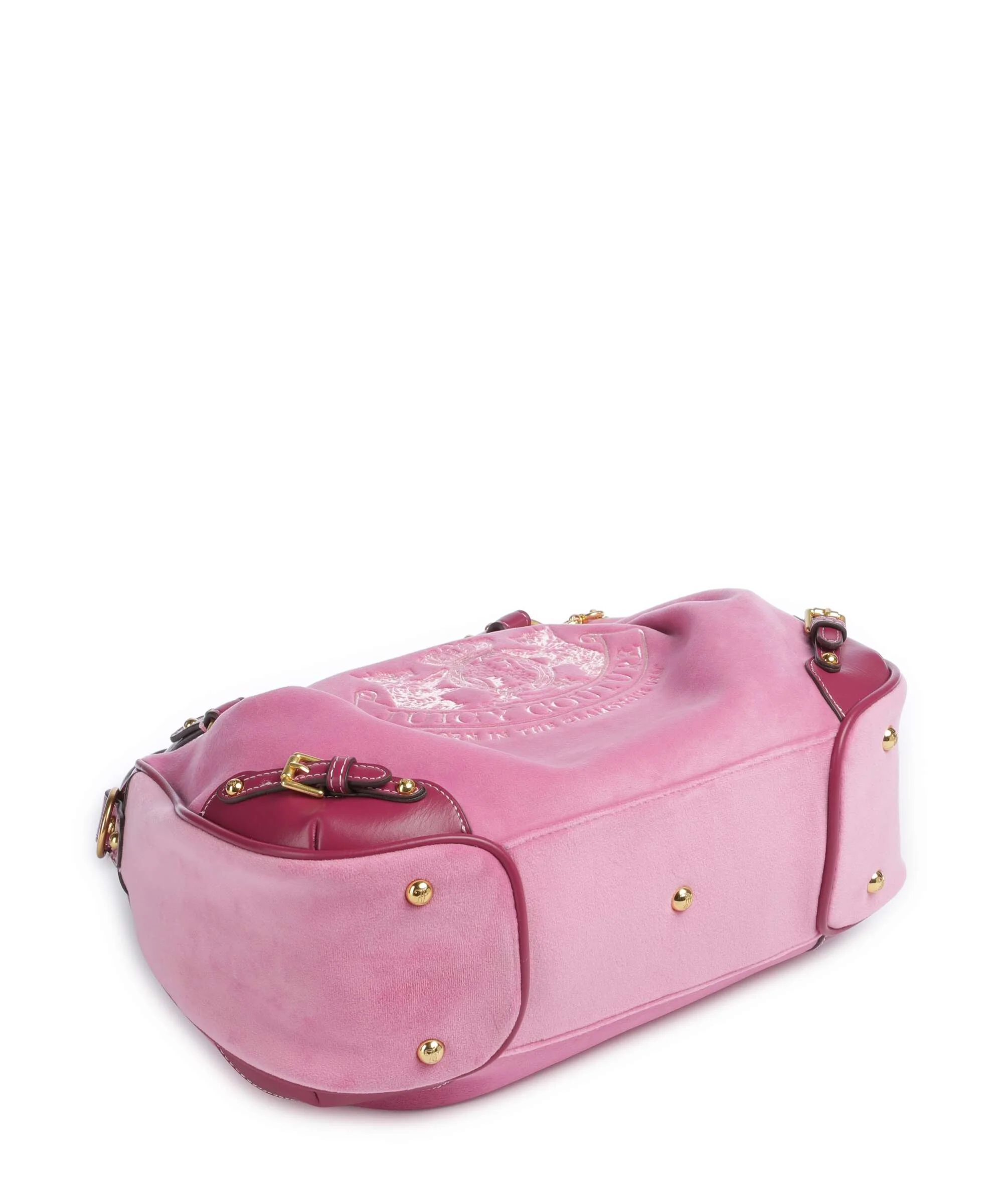 Juicy Couture Twig Narrative Velvet M Hobo bag super pink - Image 5