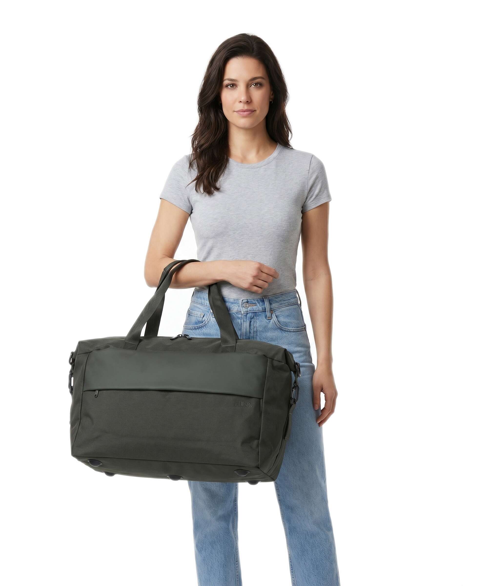 Jump Dunaa M Weekend bag khaki - Image 3
