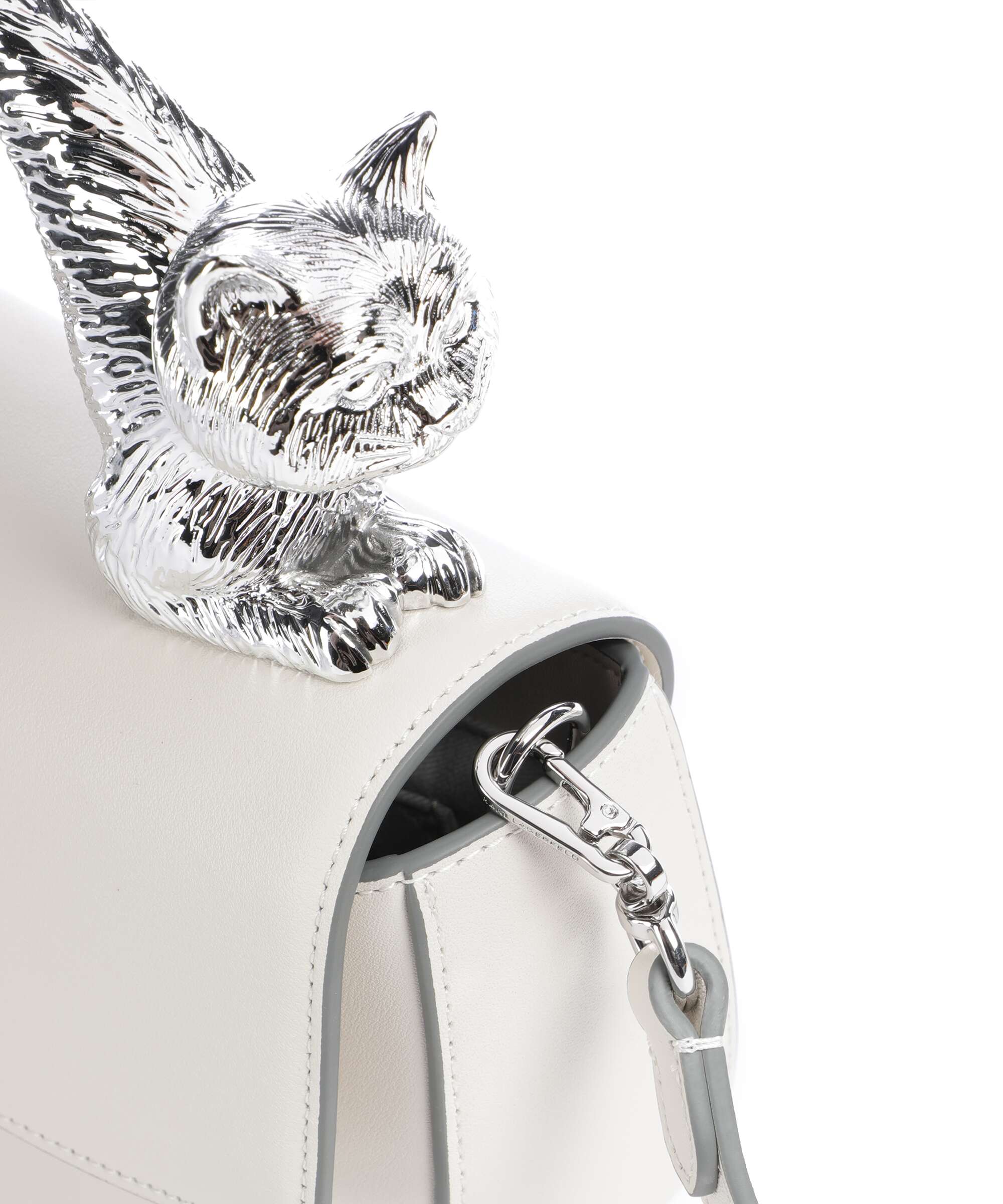 Karl Lagerfeld Ikon Choupette Crossbody bag off white - Image 4