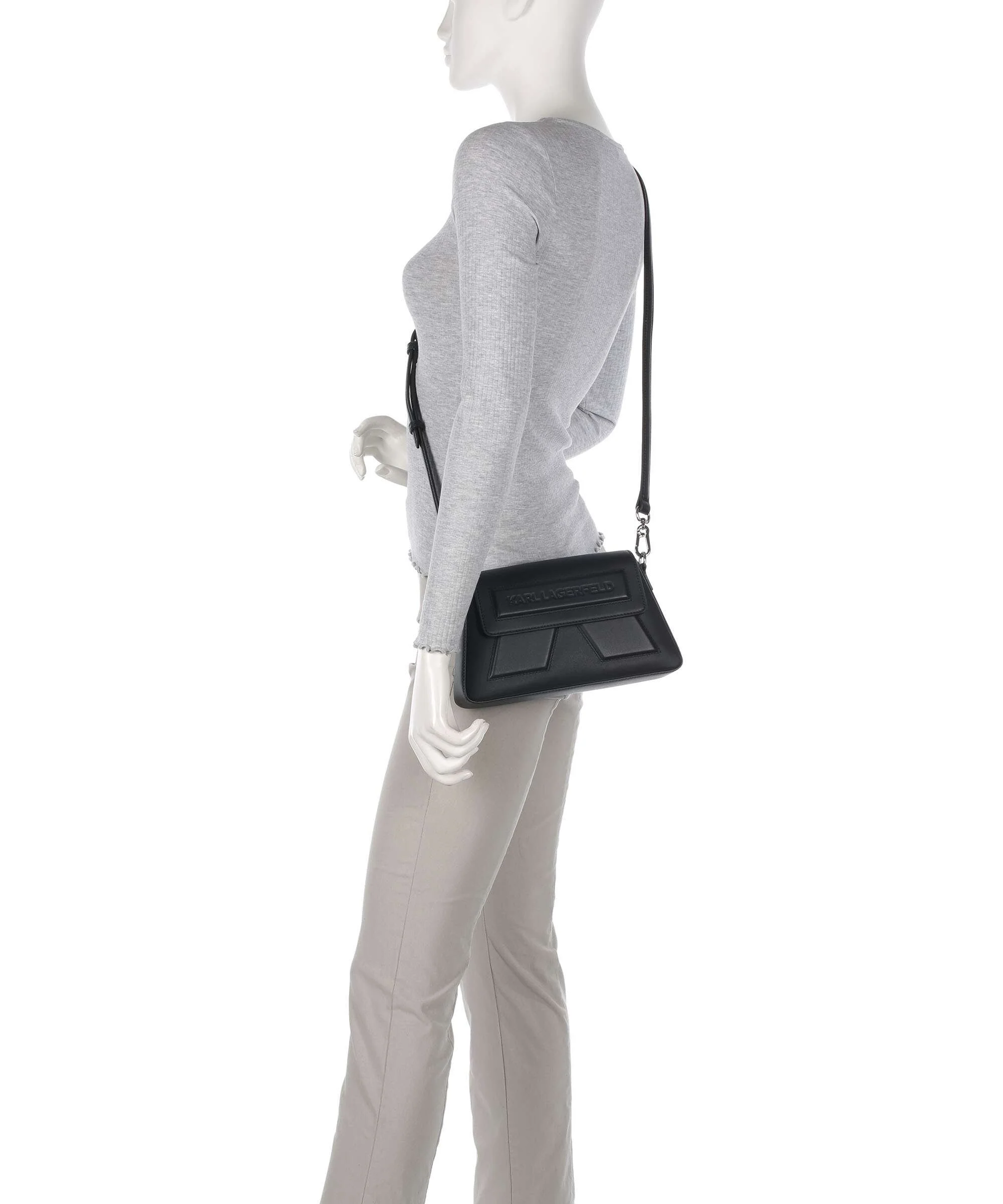 Karl Lagerfeld Ikon K Soft Crossbody bag black - Image 3