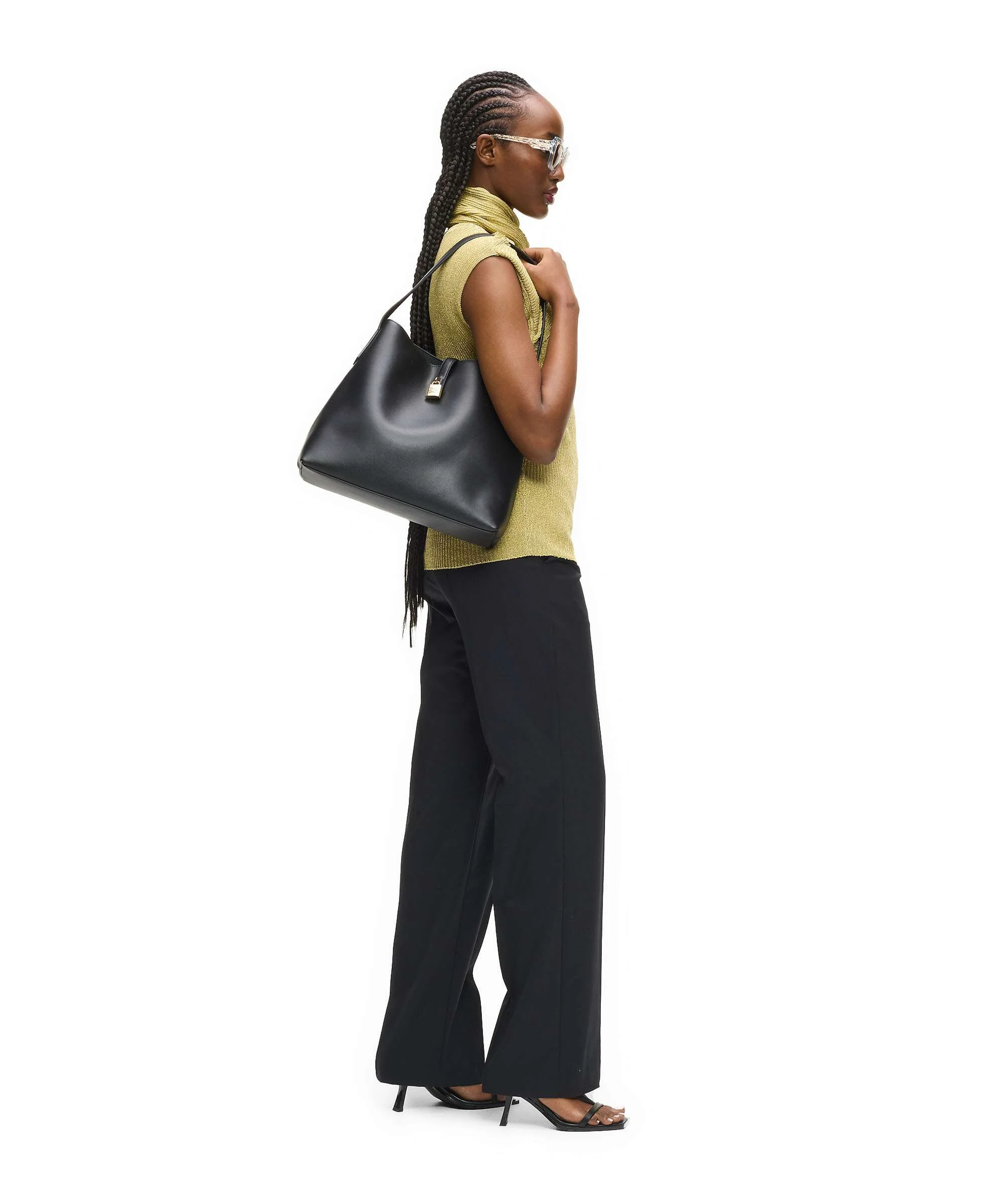 Karl Lagerfeld K/Autograph Hobo bag black/gold - Image 3