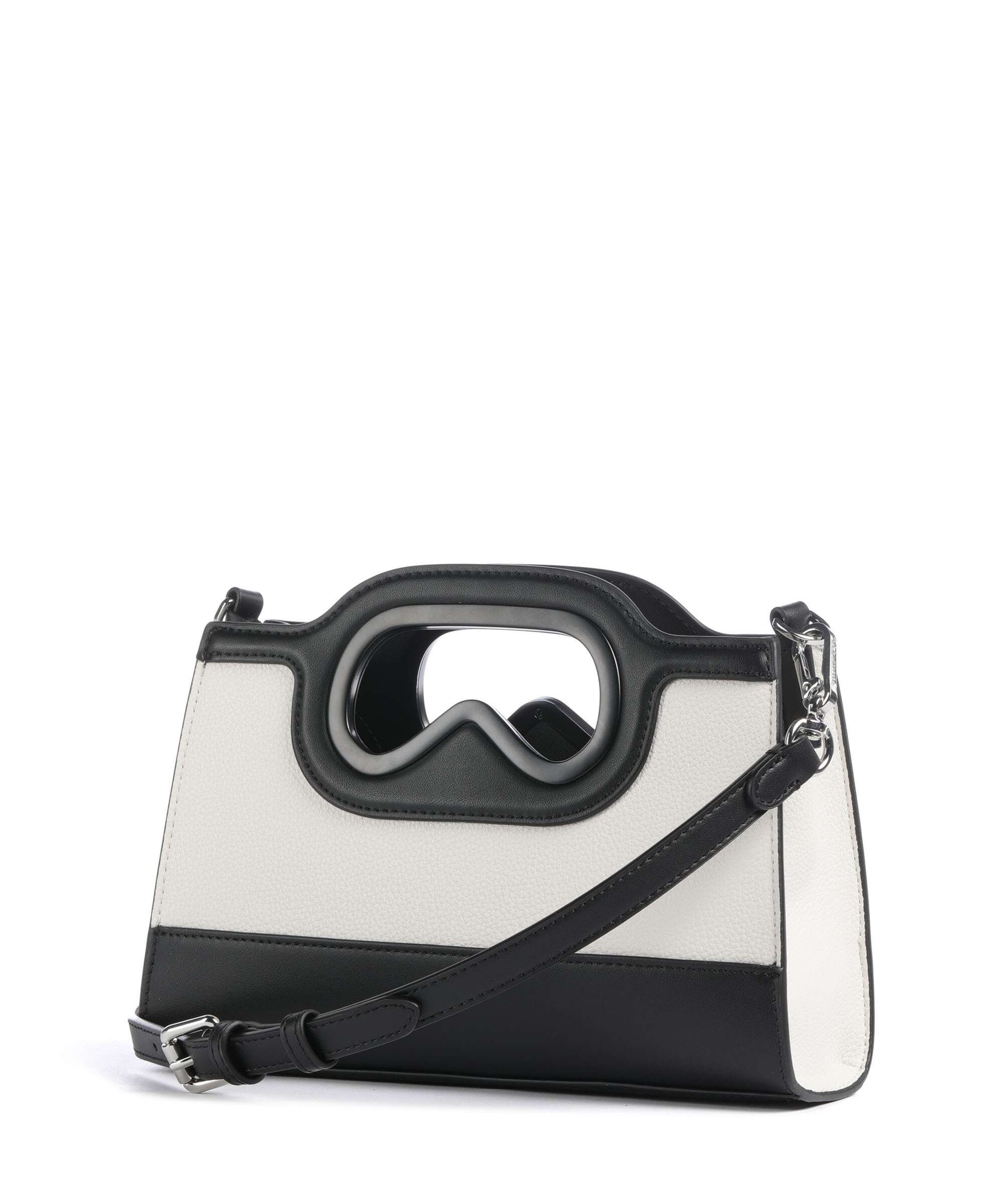 Karl Lagerfeld K/Aviator Mini Crossbody bag white/black - Image 2