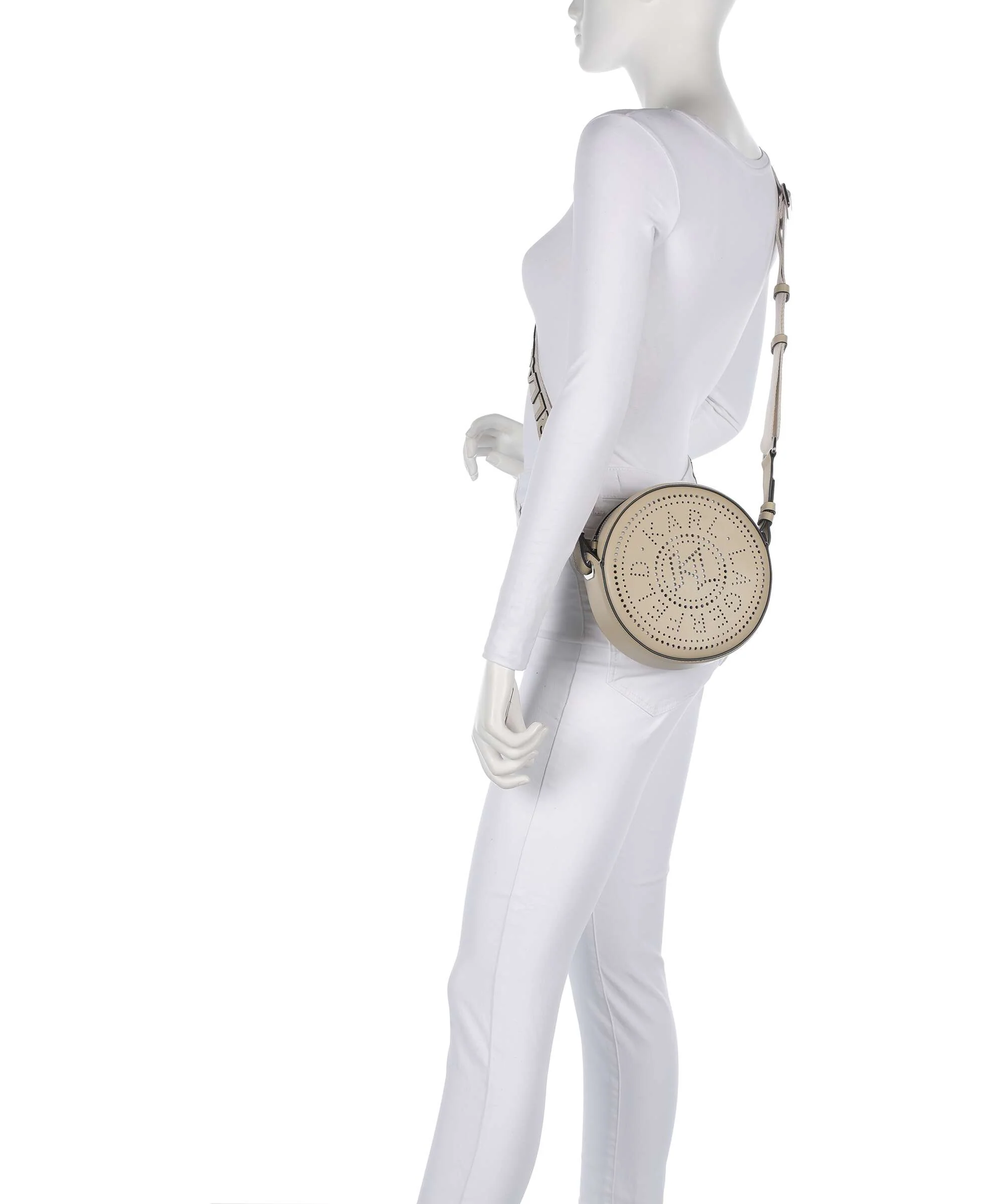 Karl Lagerfeld K/Circle Crossbody bag safari - Image 3