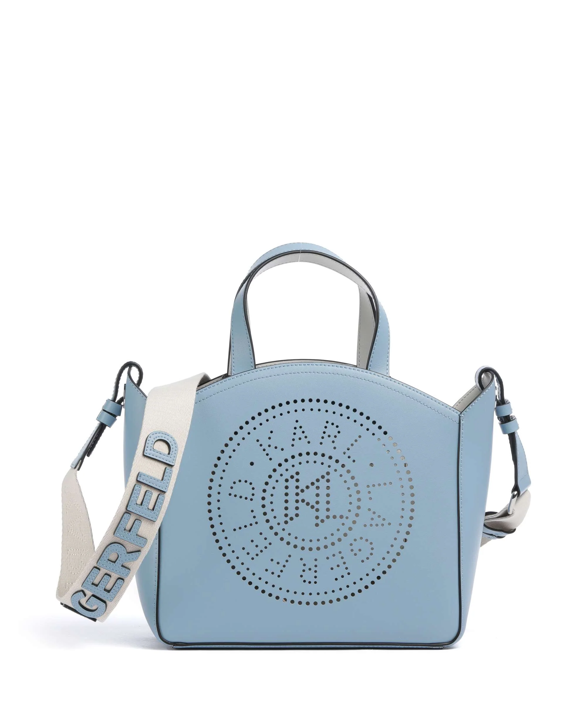Karl Lagerfeld K/Circle Small Handbag blue bloom
