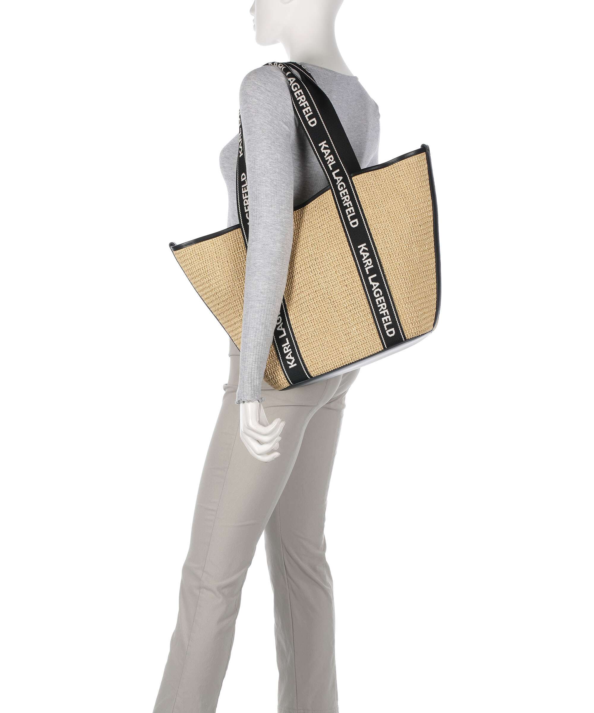 Karl Lagerfeld K/Essential Tote bag natural - Image 3