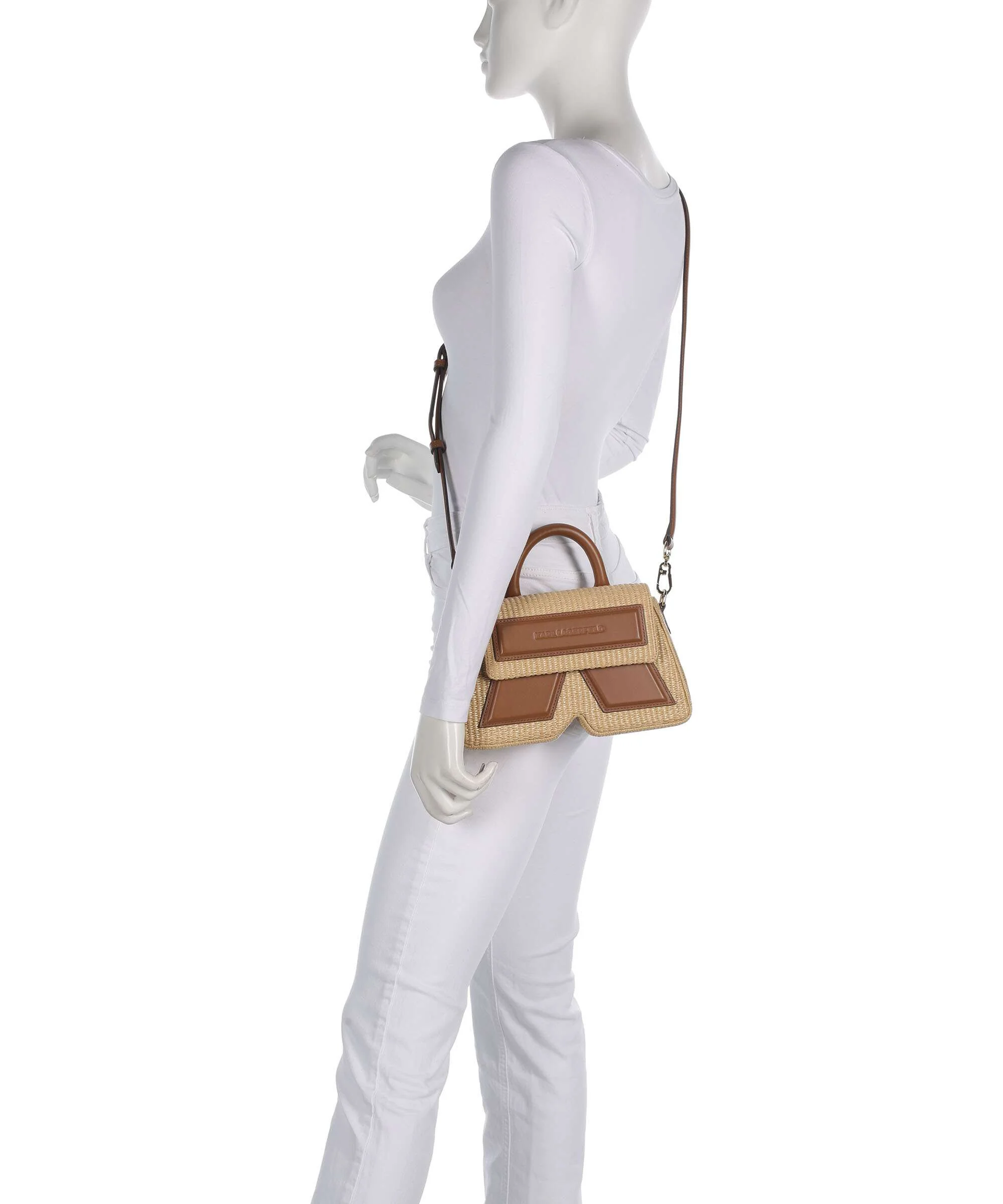 Karl Lagerfeld K/Ikon Crossbody bag natural/tan - Image 3