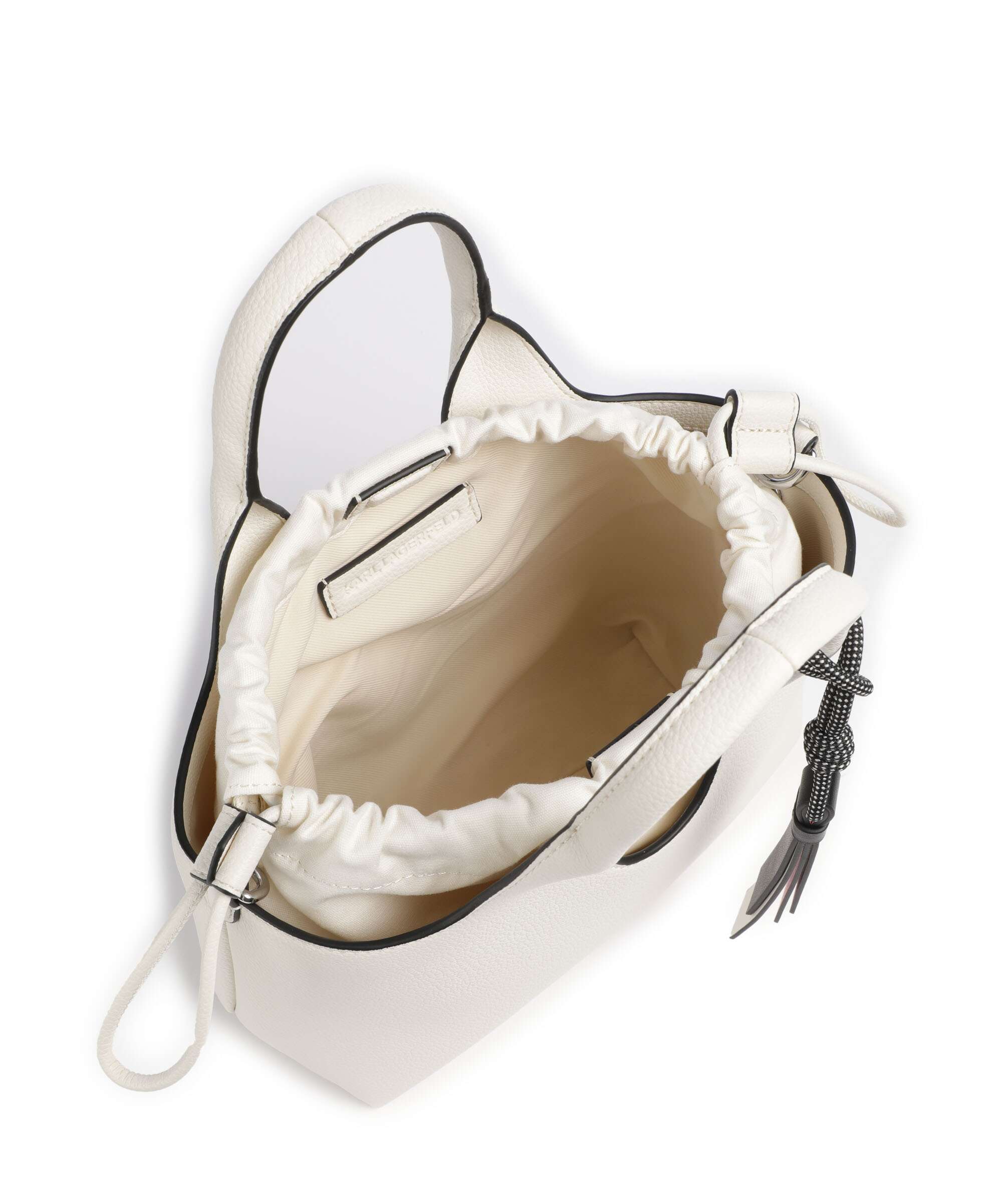 Karl Lagerfeld K/Ikon Small Handbag offwhite - Image 7