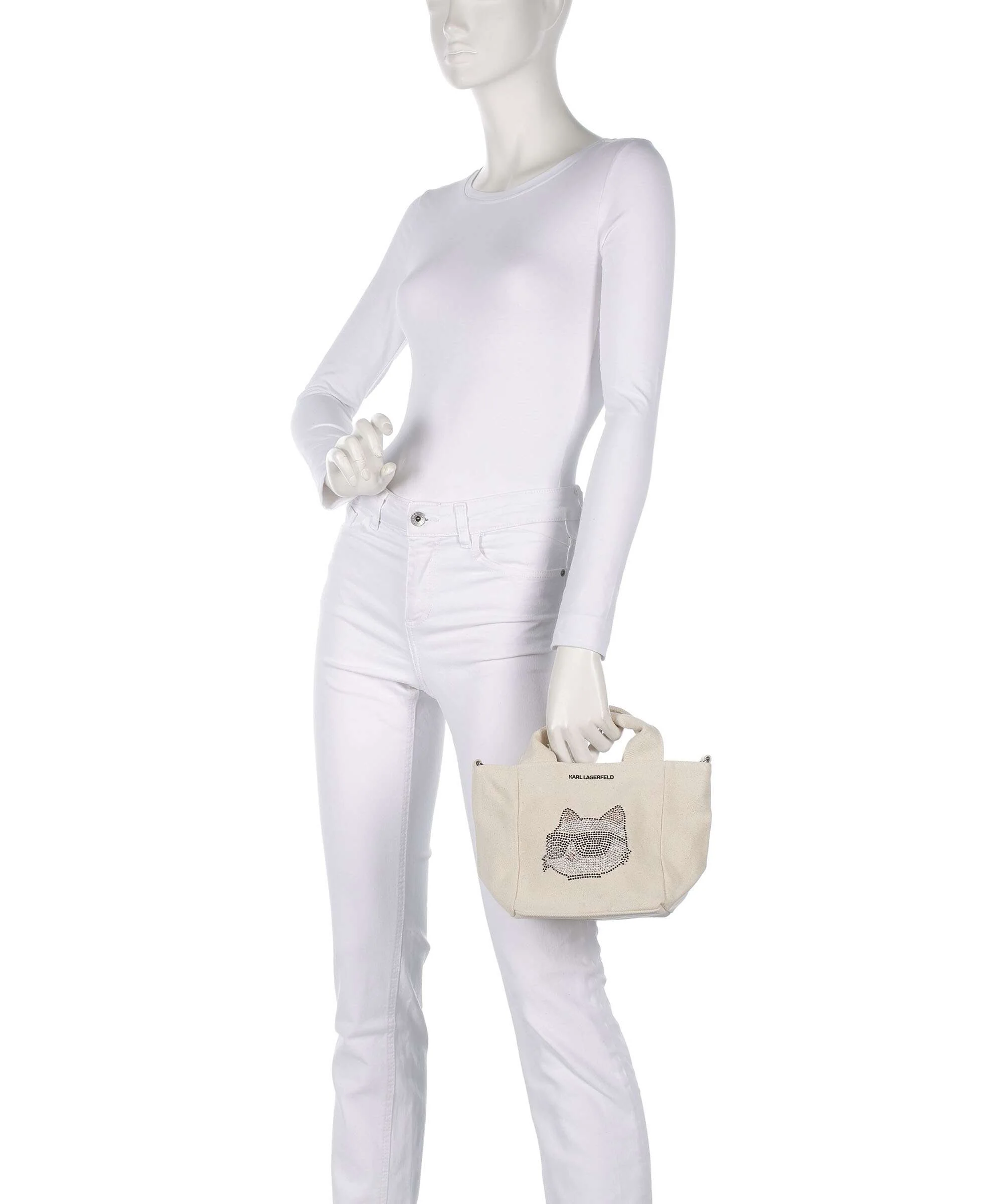 Karl Lagerfeld K/Ikonik Choupette Mini Crossbody bag natural - Image 3
