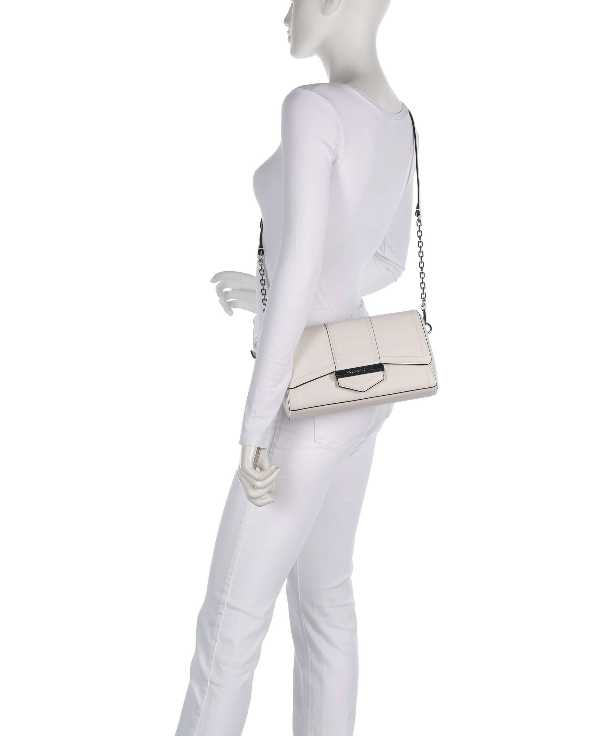 Karl Lagerfeld K/Nova Medium Shoulder bag off white - Image 4