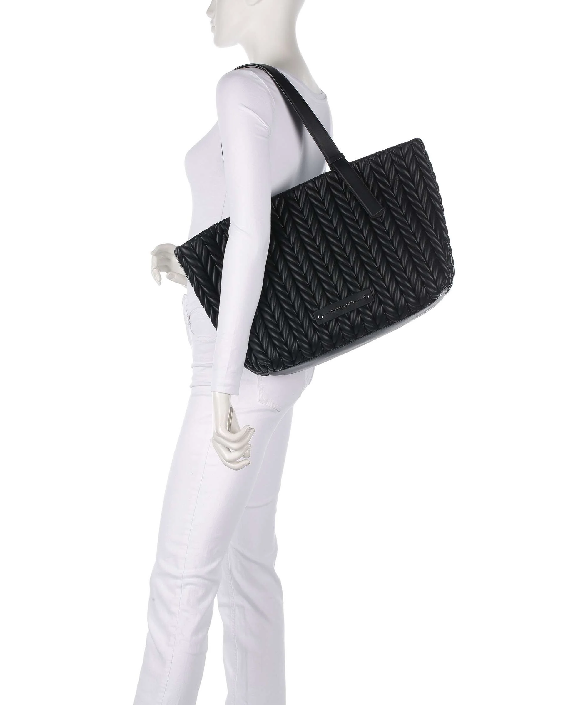 Karl Lagerfeld K/Pillow Tote bag black/nickel - Image 3