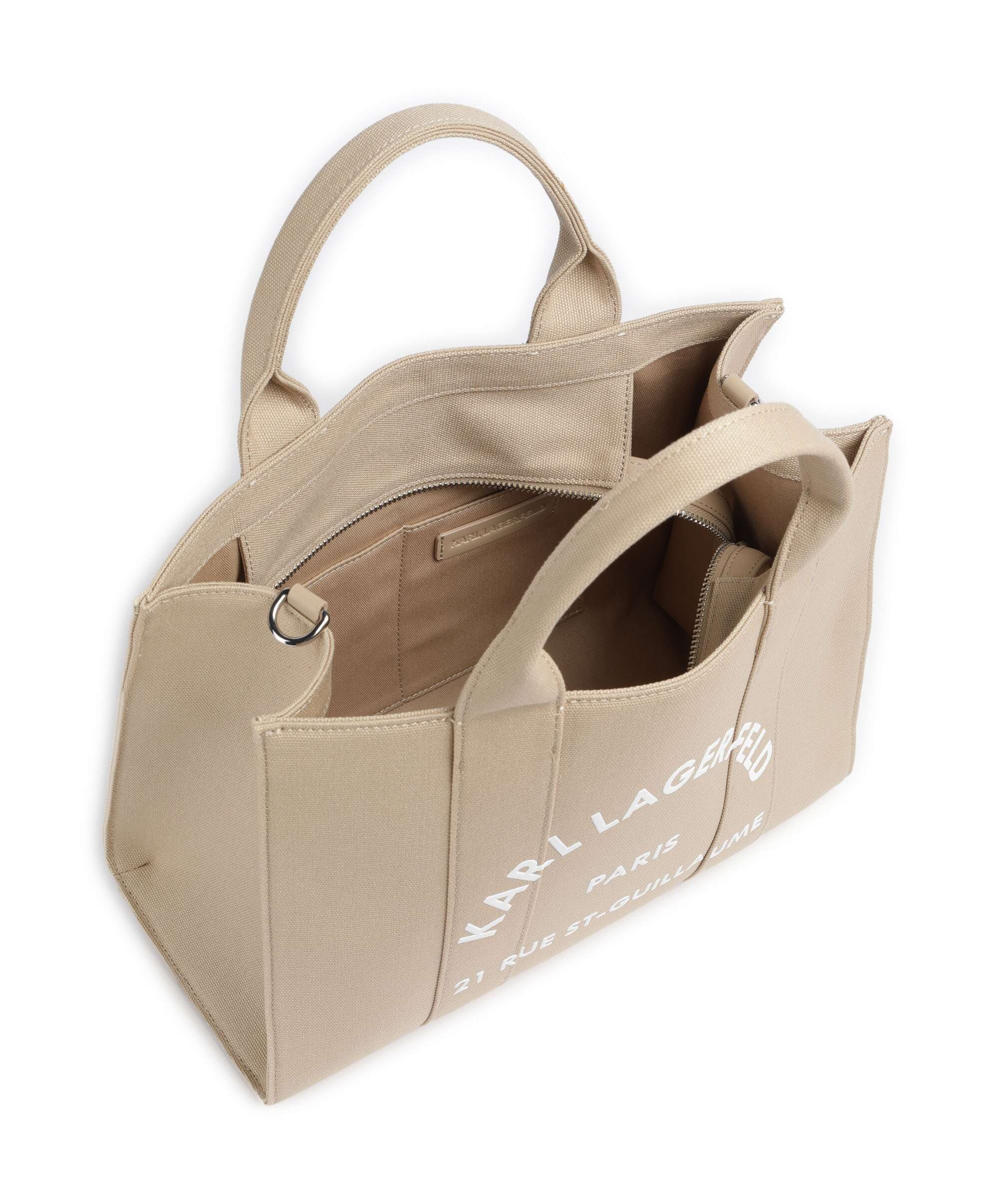 Karl Lagerfeld K/Rue St Guillaume Medium Handbag safari - Image 5