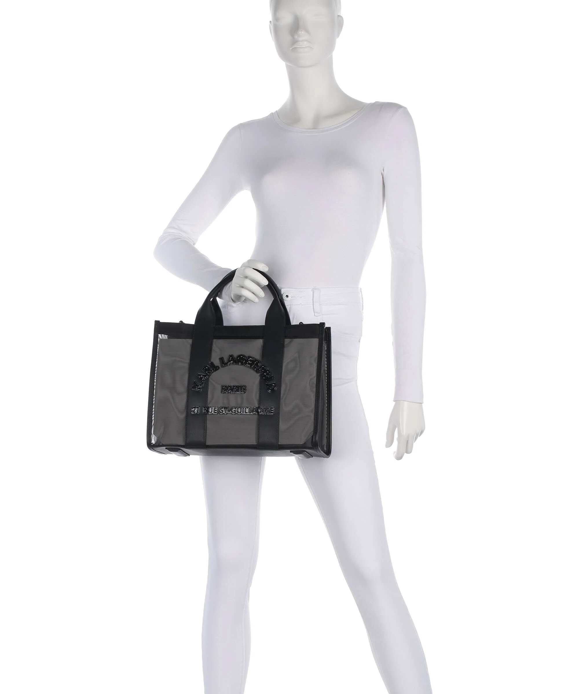 Karl Lagerfeld K/Rue St Guillaume Medium Handbag black - Image 3