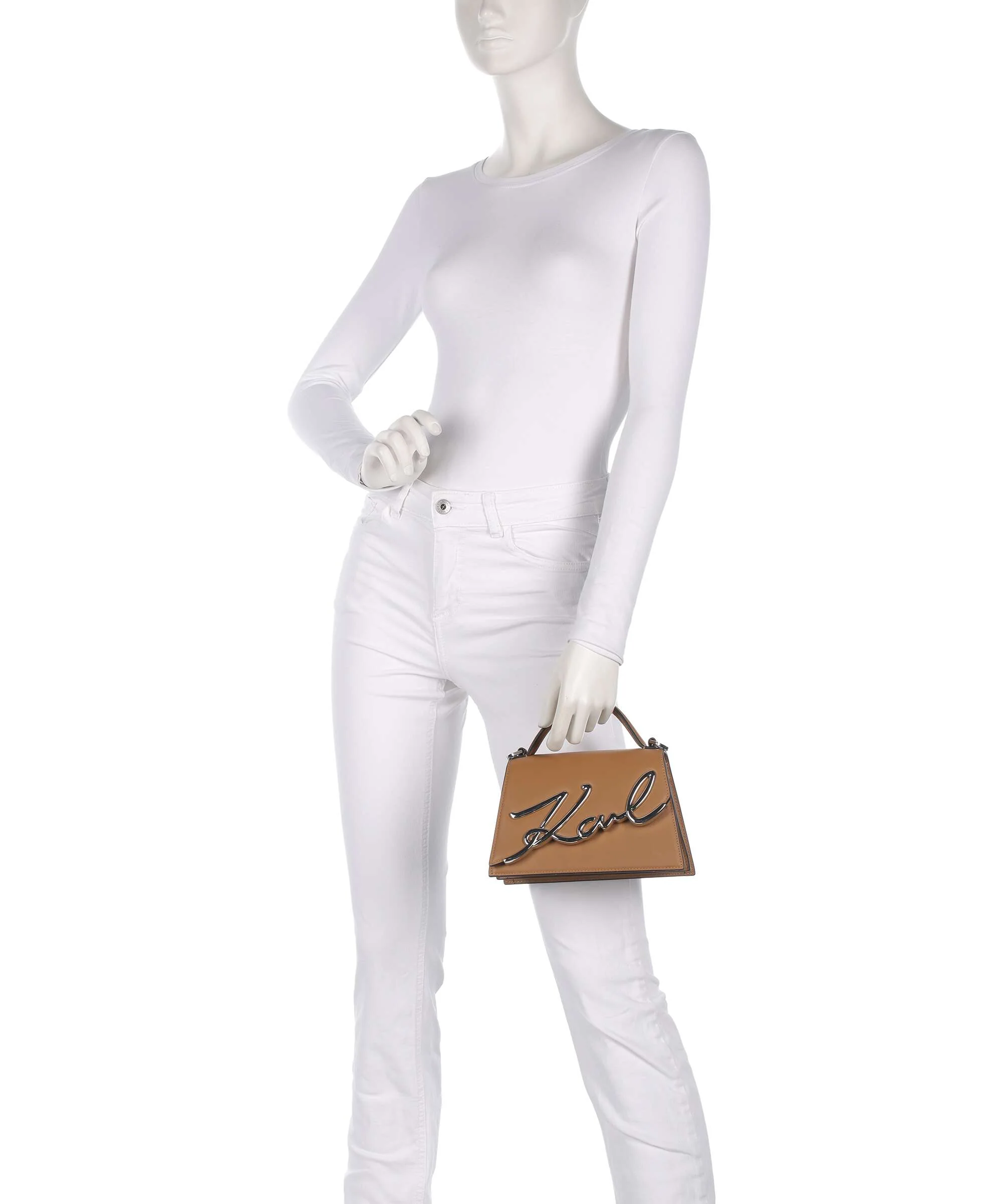 Karl Lagerfeld K/Signature 2.0 Crossbody bag caramel - Image 3
