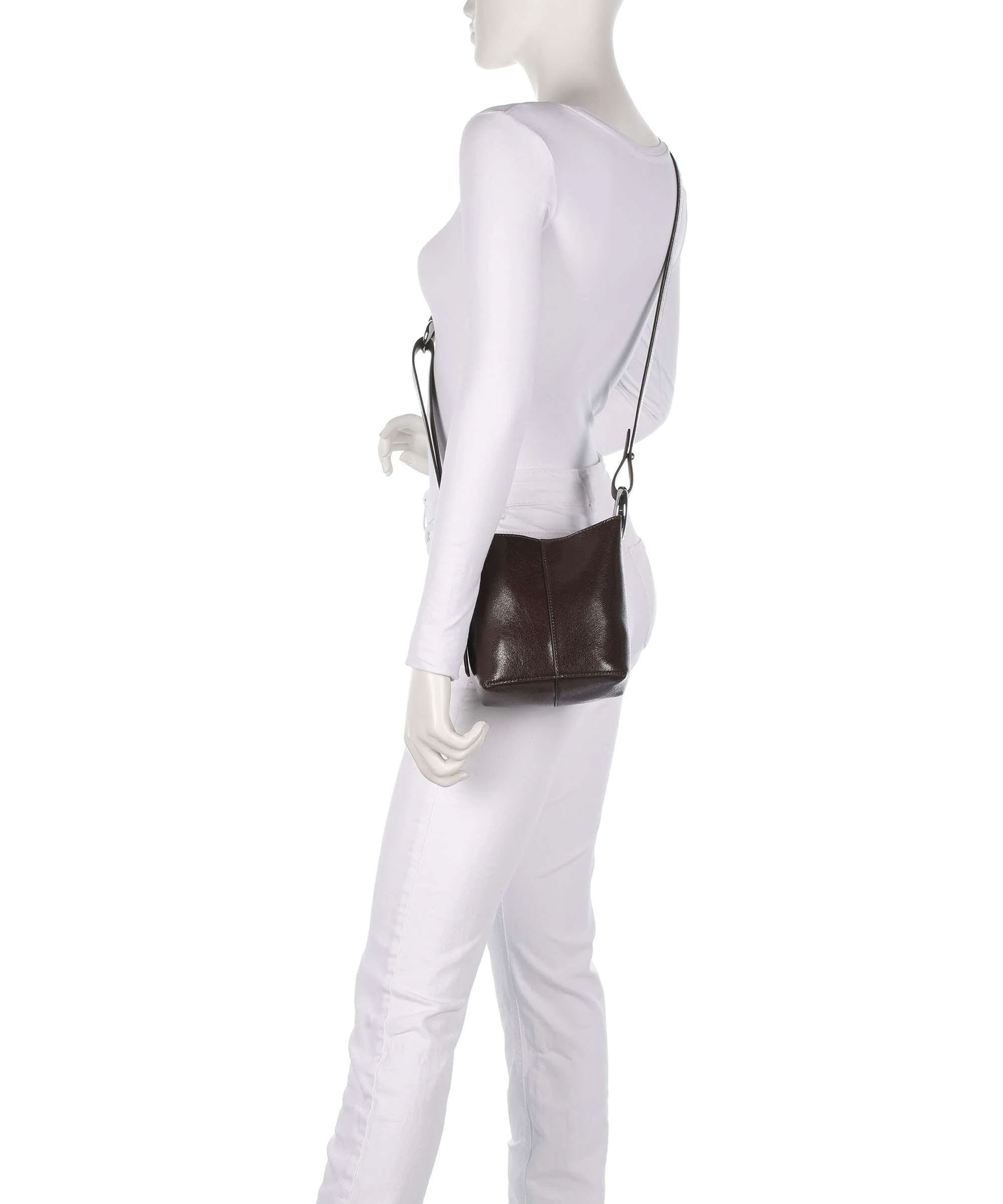 Kate Spade New York Halo Mini Hobo bag hot fudge - Image 3