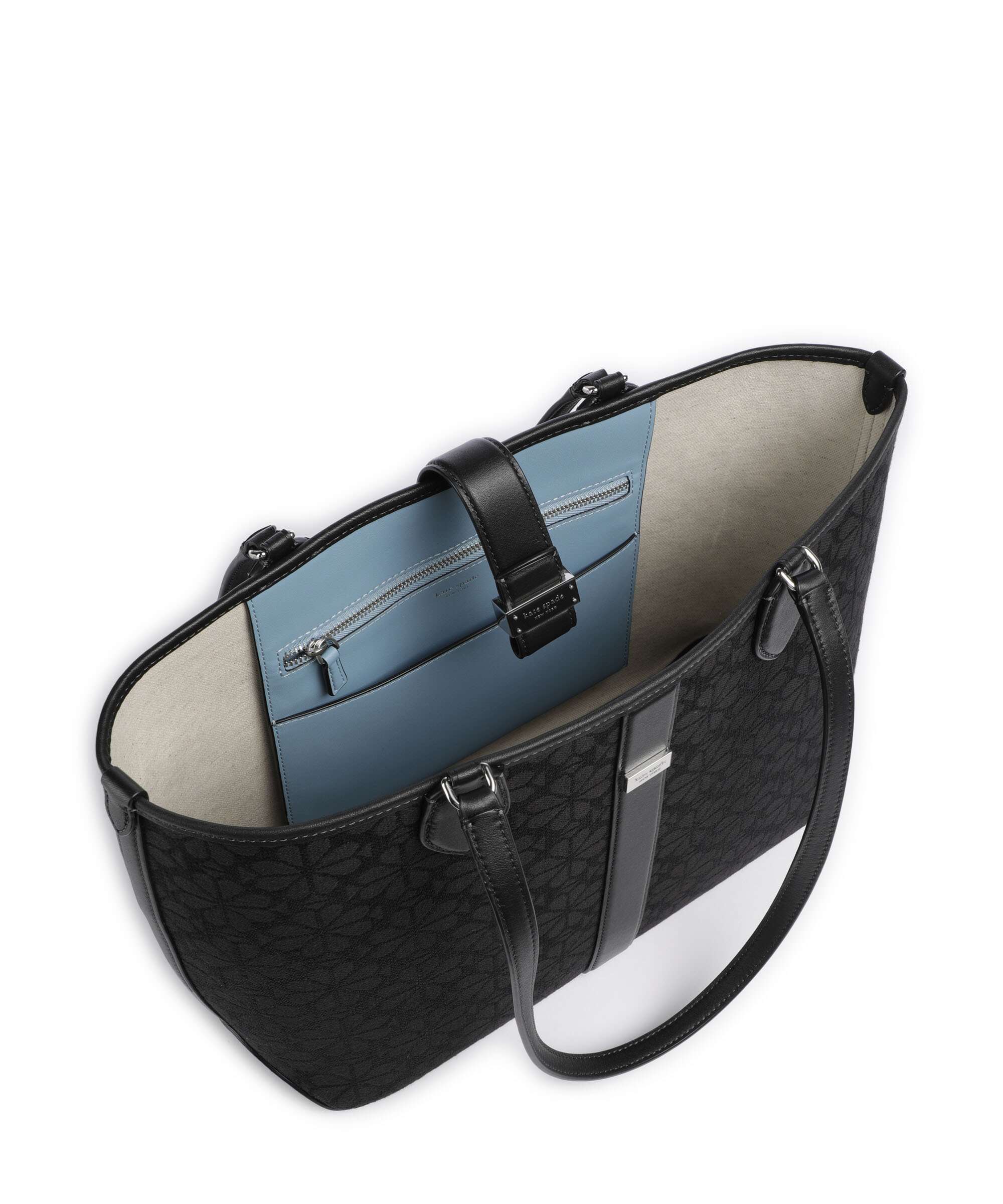 Kate Spade New York Spade Flower Jacquard Tote bag black/multicolour - Image 5