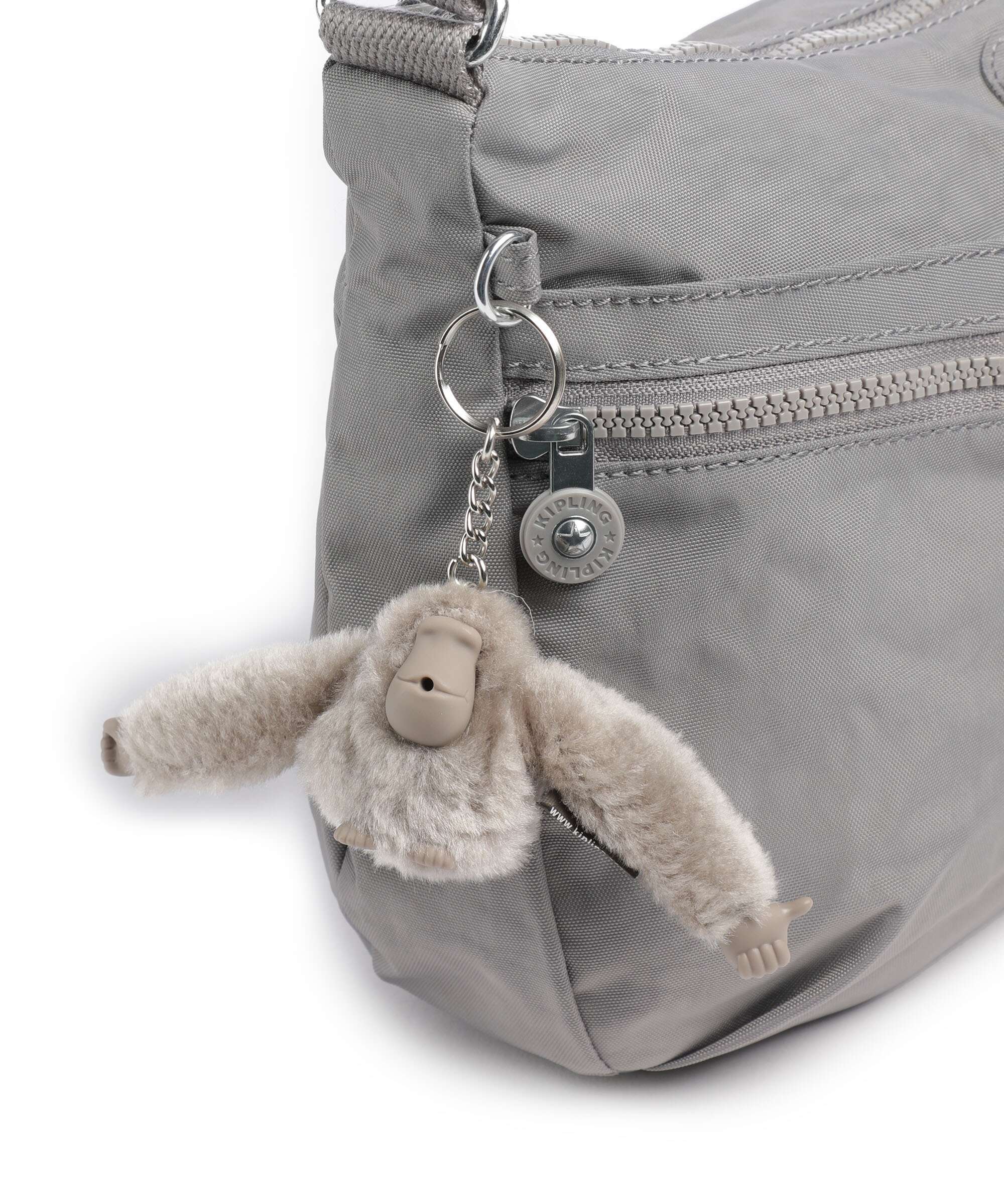 Kipling Basic Izellah Crossbody bag inviting grey - Image 4