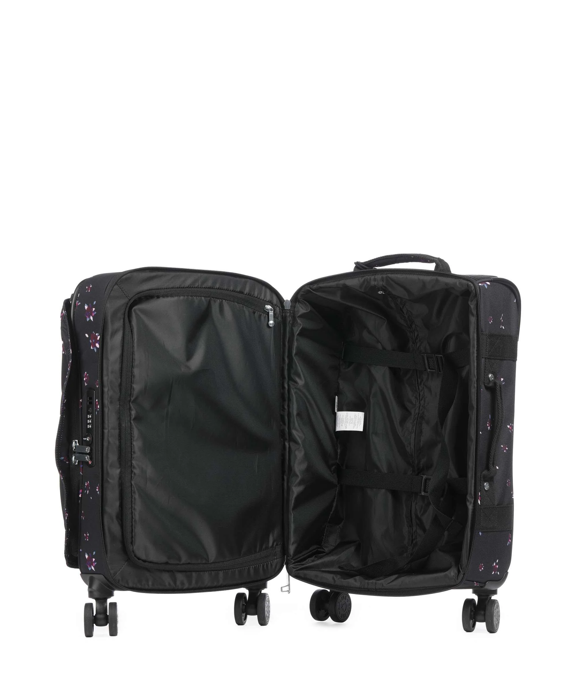 Kipling Basic Spontaneous S Spinner (4 wheels) night flower - Image 5